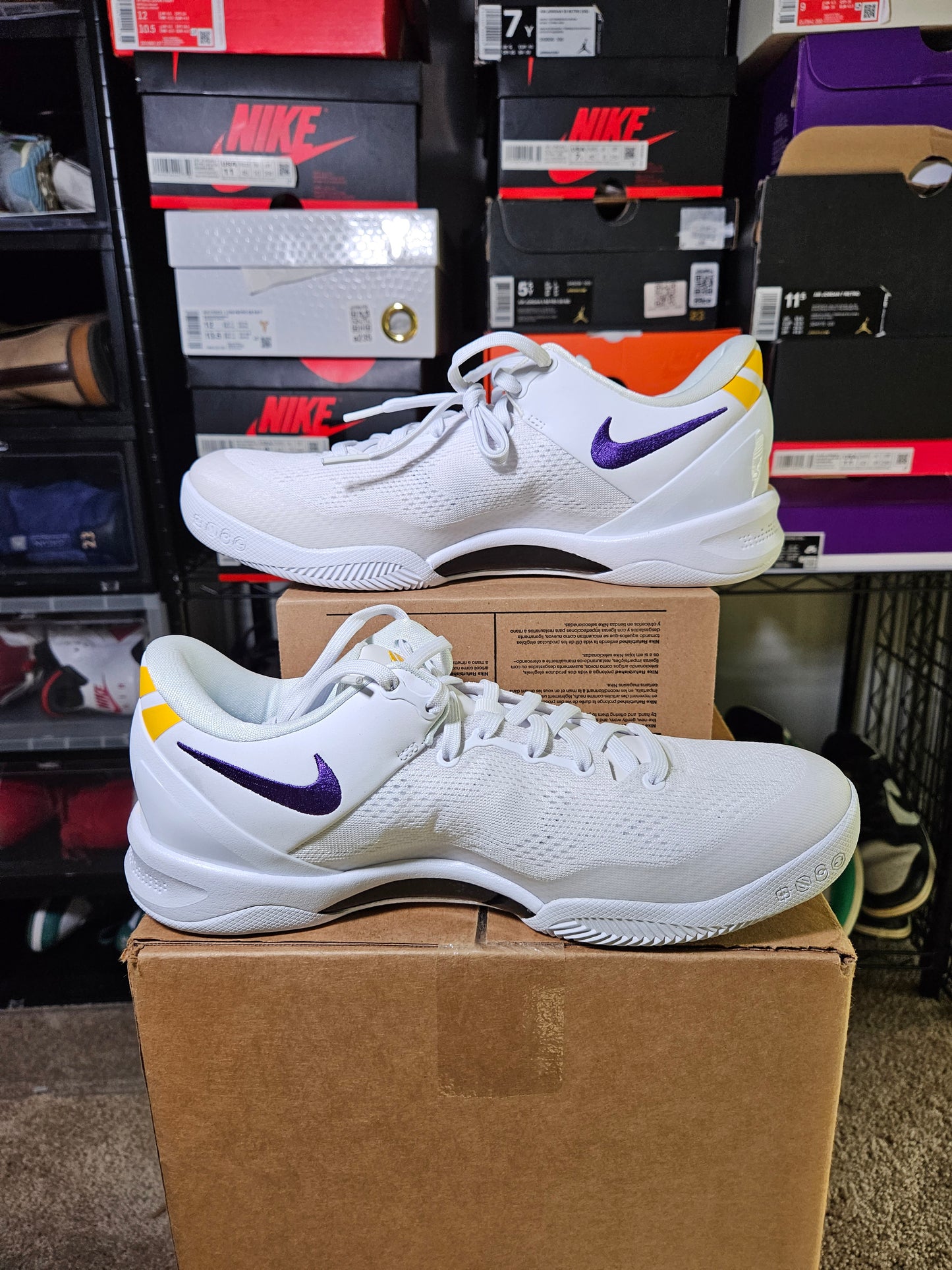 Size 9.5 - Kobe 8 Laker