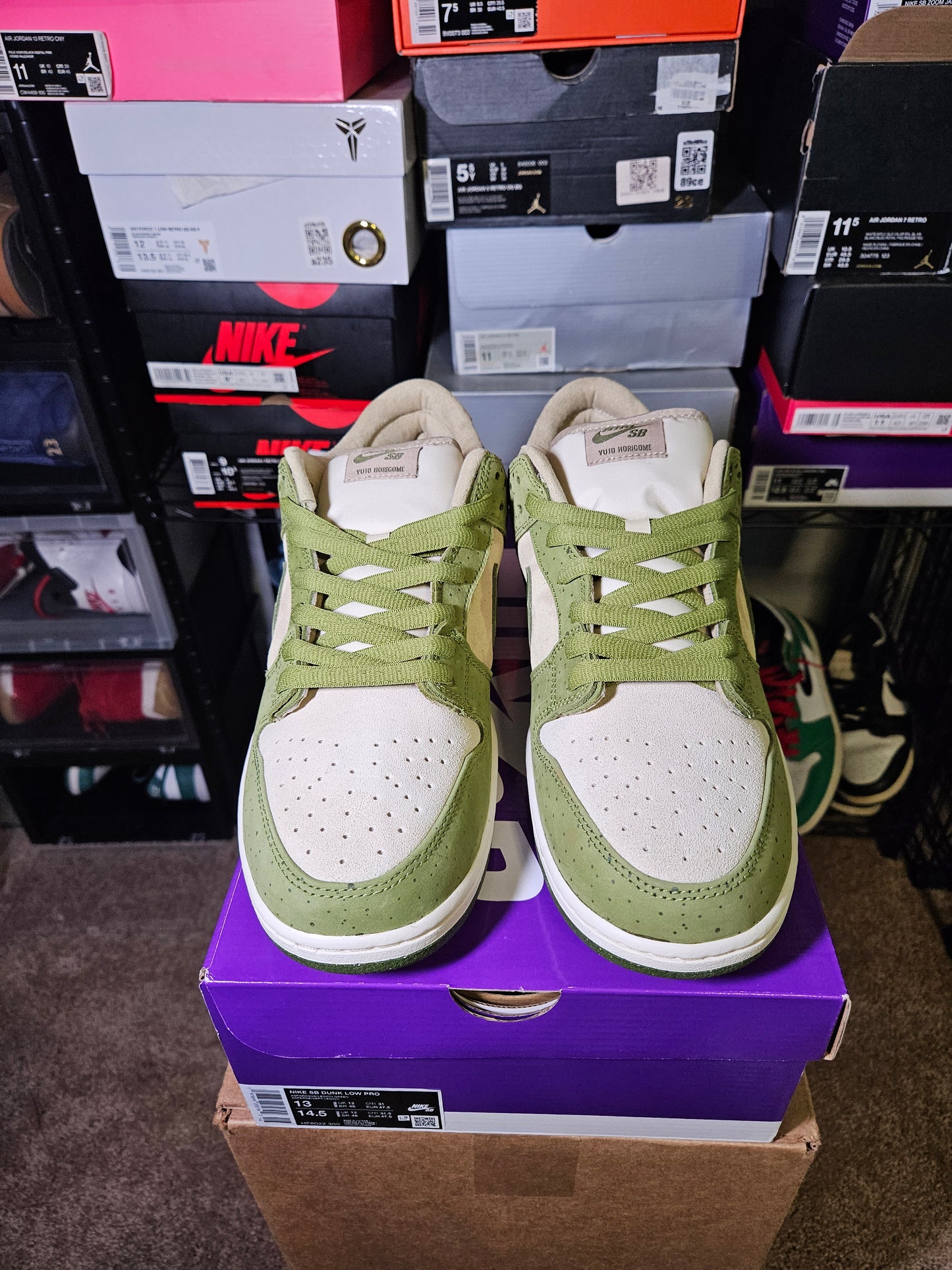 Size 13 - Yuto Horigome x Dunk SB Low Matcha