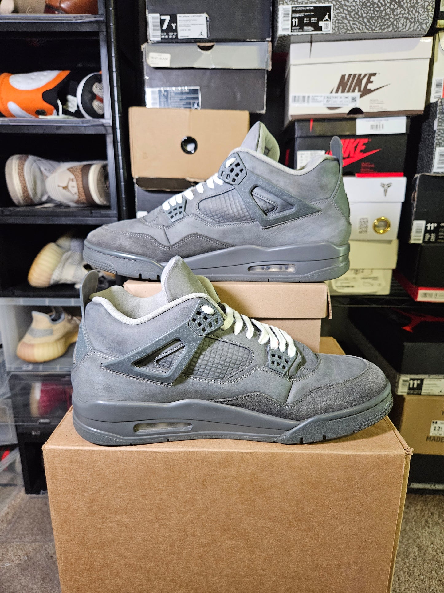 Size 12 - AJ 4 Retro SE Wet Cement
