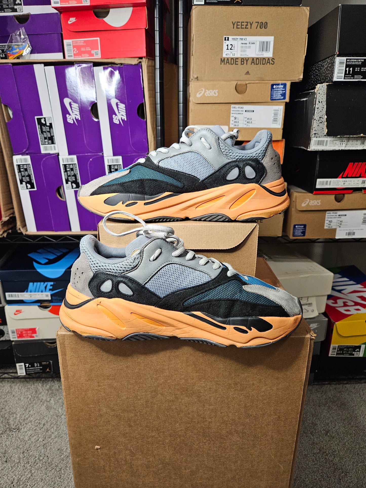Size 11 - YZY Boost 700 Wash Orange