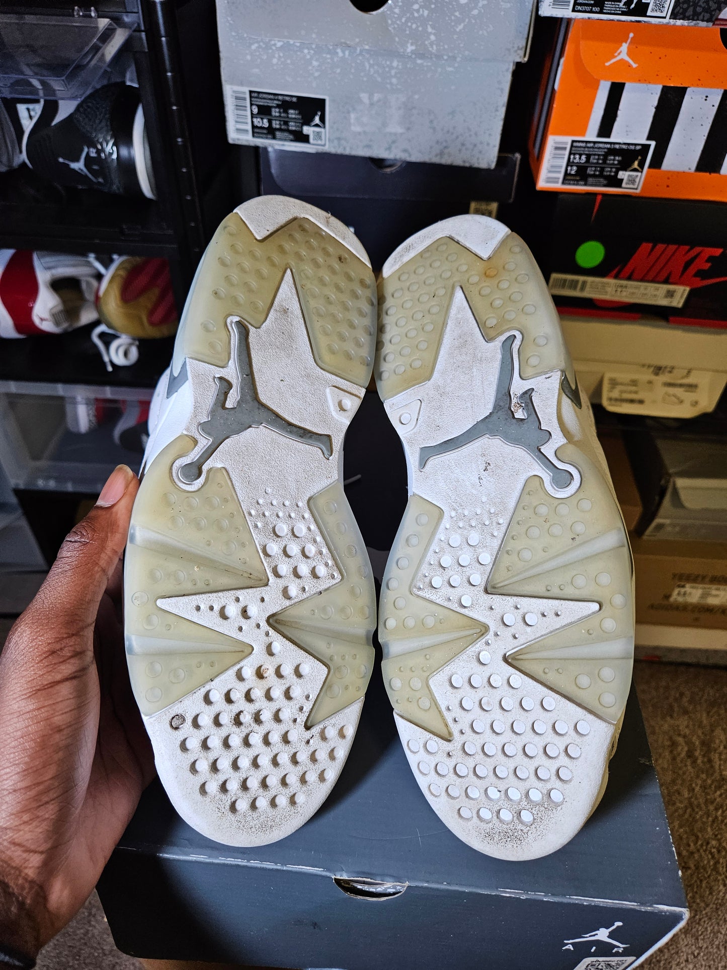 Size 9.5 - AJ 6 Retro Low Cool Grey