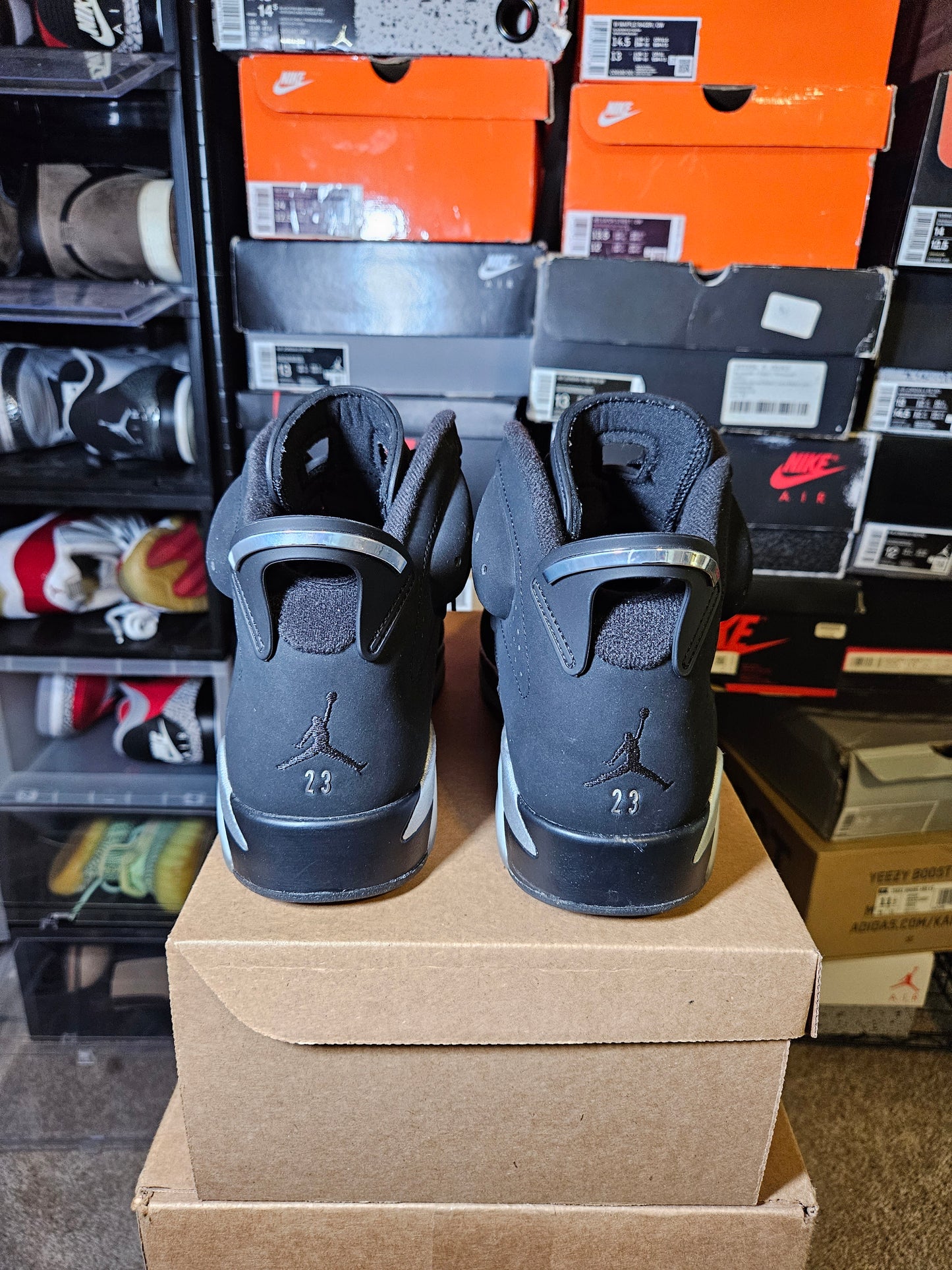 Size 9 - AJ 6 Retro Mid Chrome