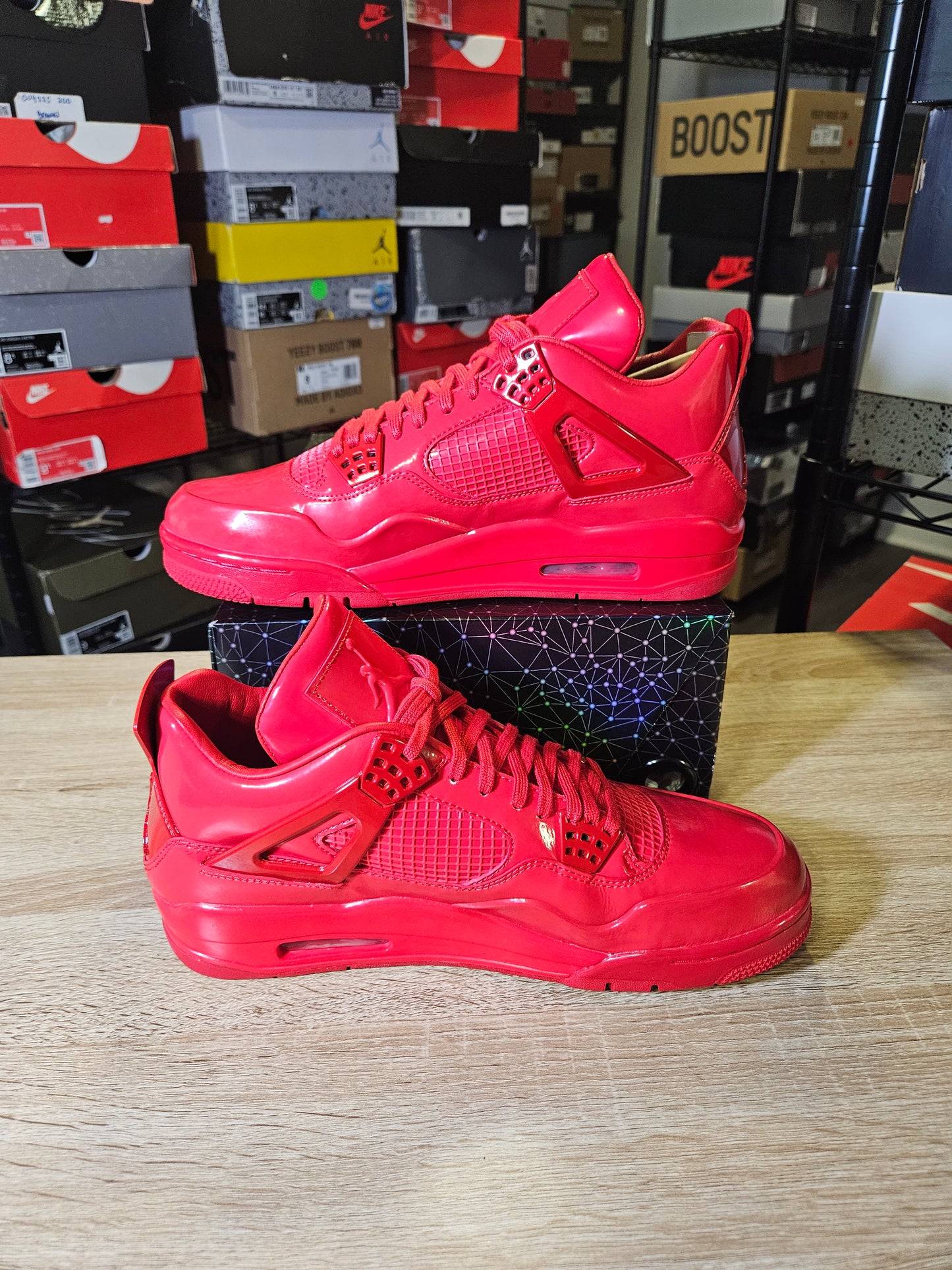 Size 10 - AJ 4 Retro 11Lab4 - Red