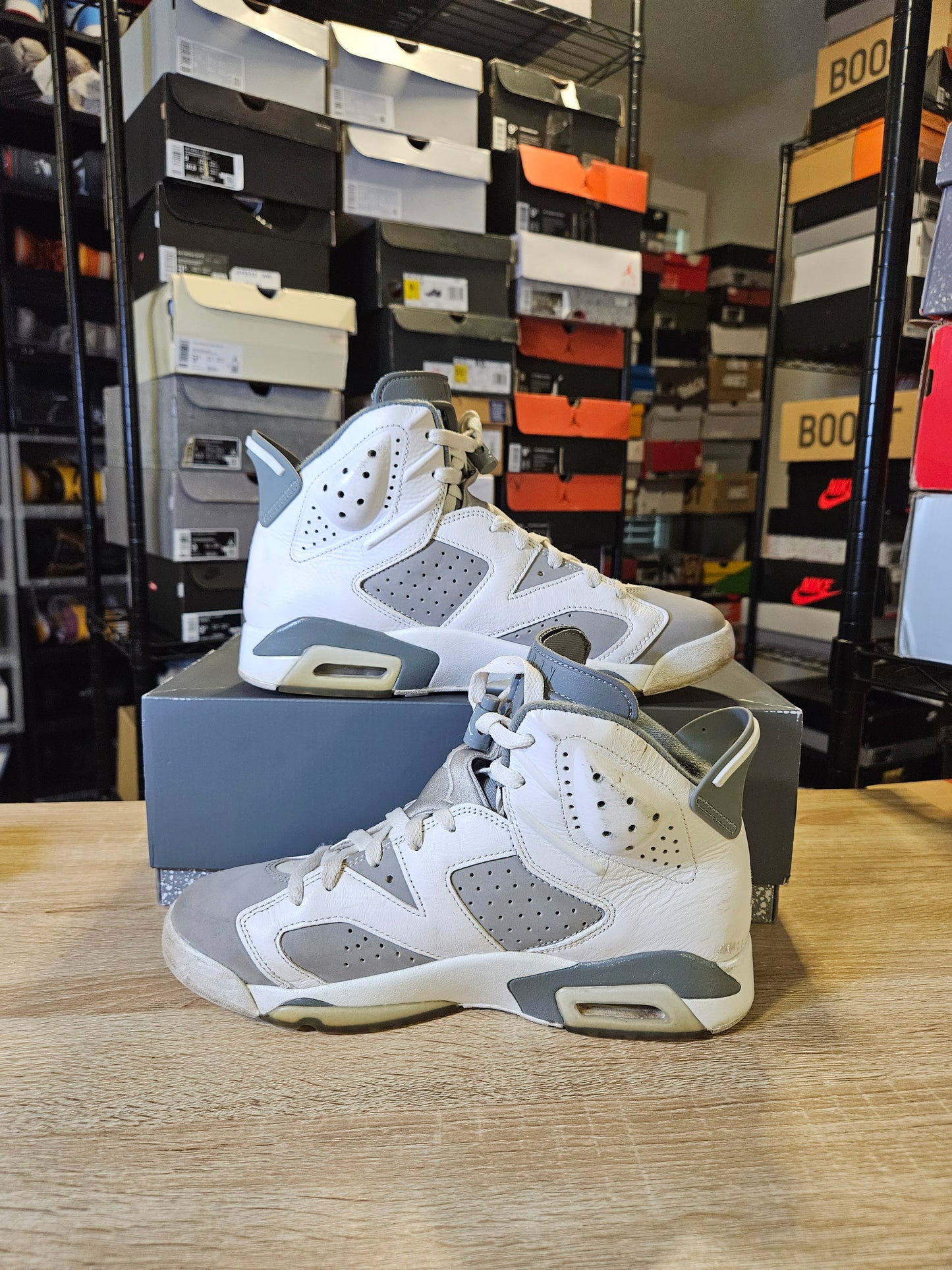Size 8.5 - AJ 6 Retro Low Cool Grey