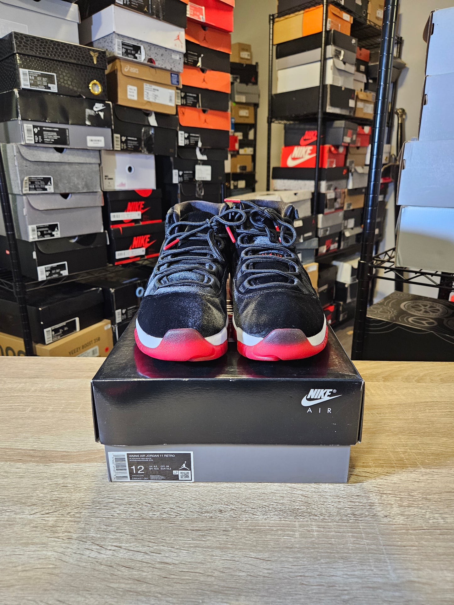 Size 10.5 - AJ 11 Retro Bred Velvet