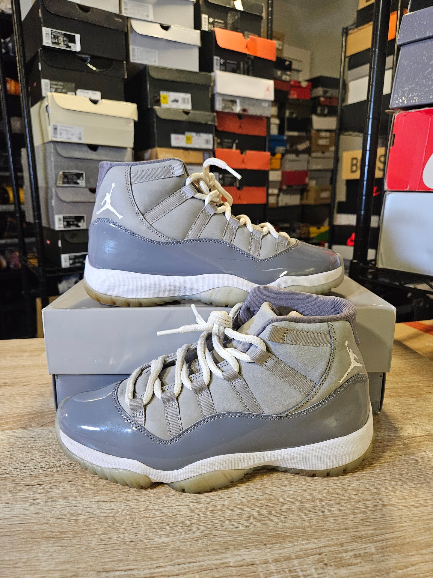 Size 9.5 -AJ 11 Retro High Cool Grey