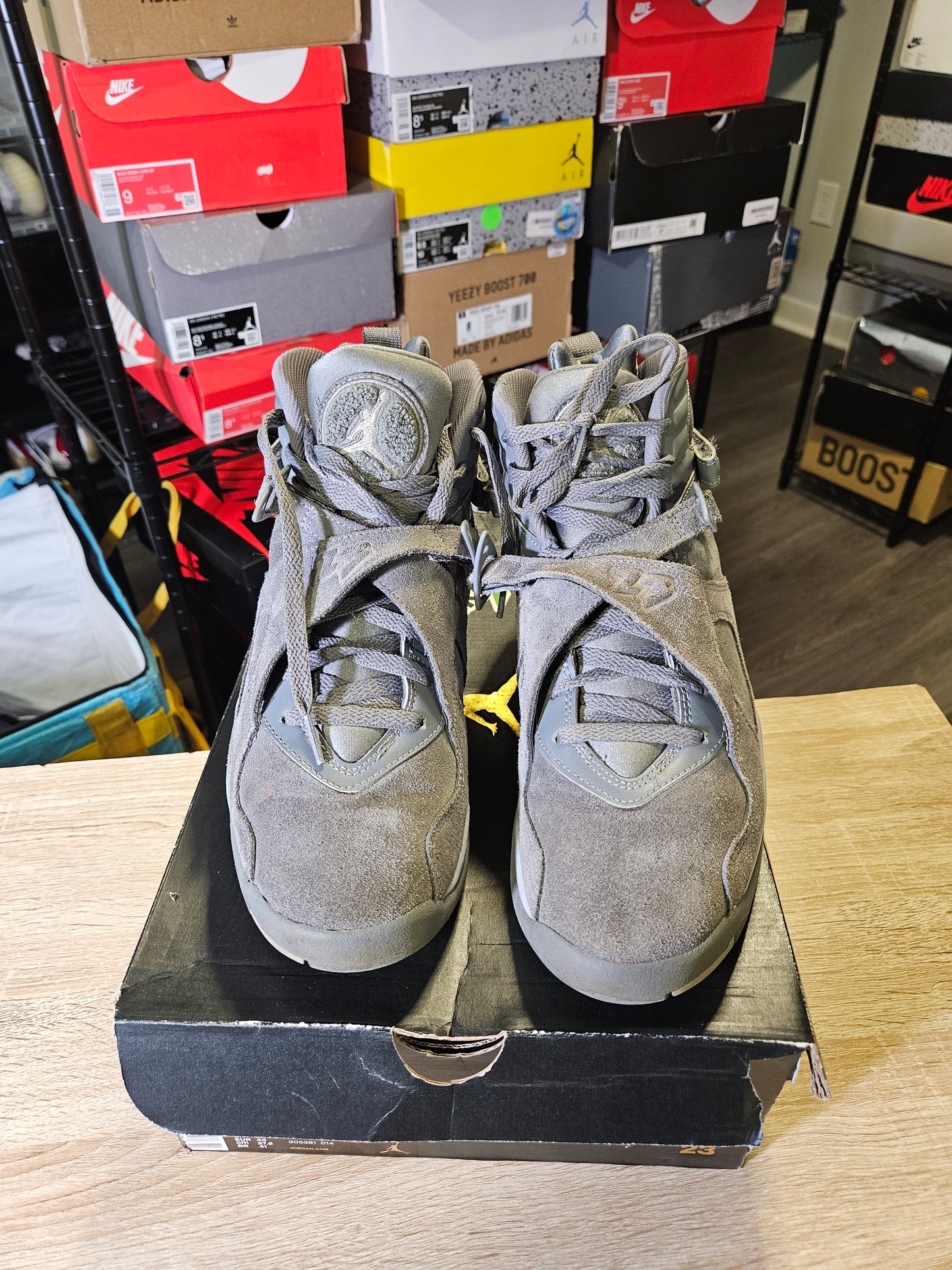 Size 9.5 - AJ 8 Retro Cool Grey