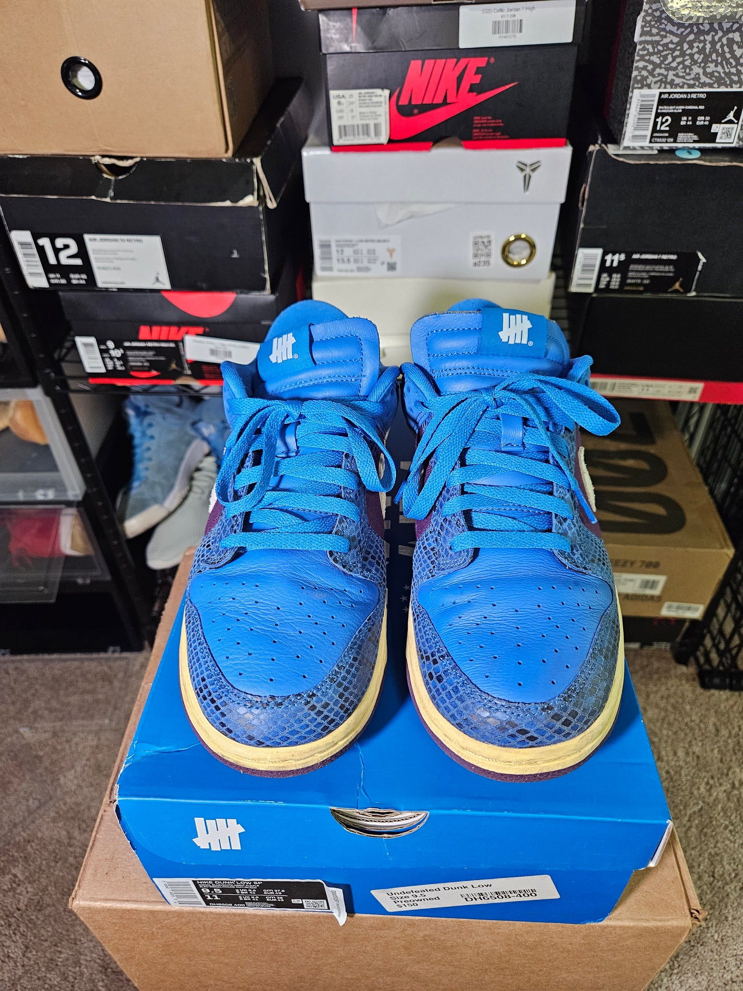 Size 9.5 - Undefeated x Dunk SP Low 5 On It