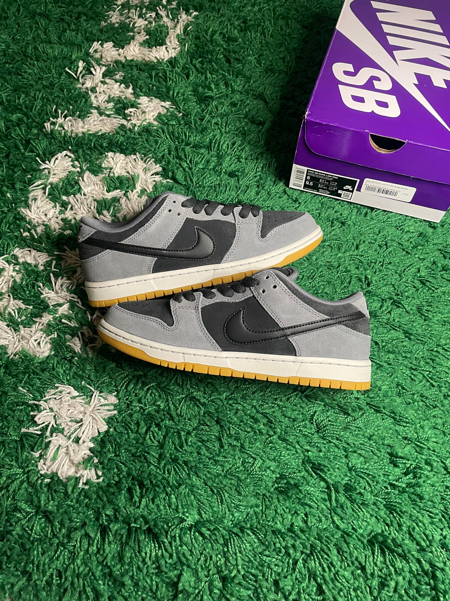 Size 8 - Nike Dunk SB Low Dark Smoke Grey