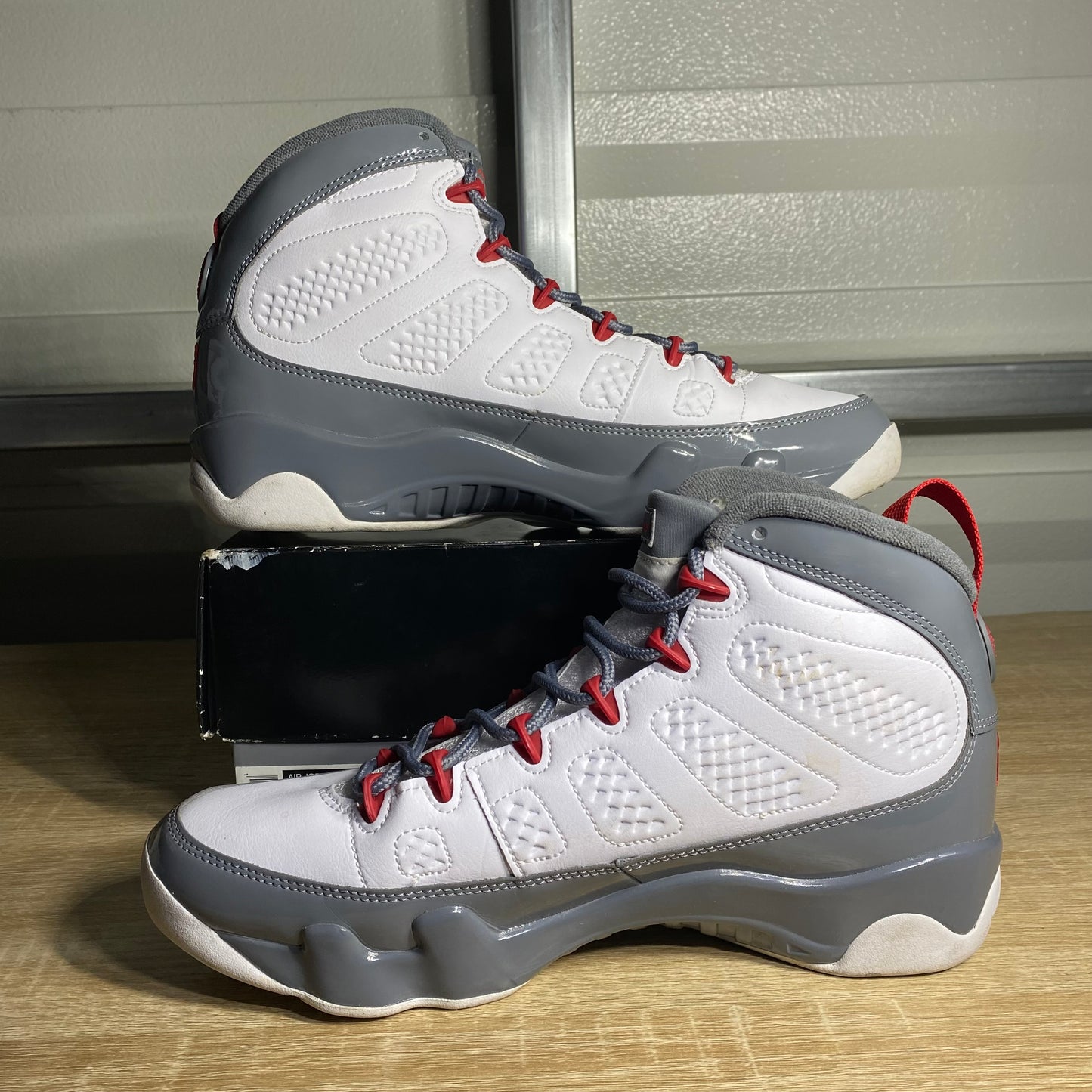 Size 10 - AJ 9 Fire Red