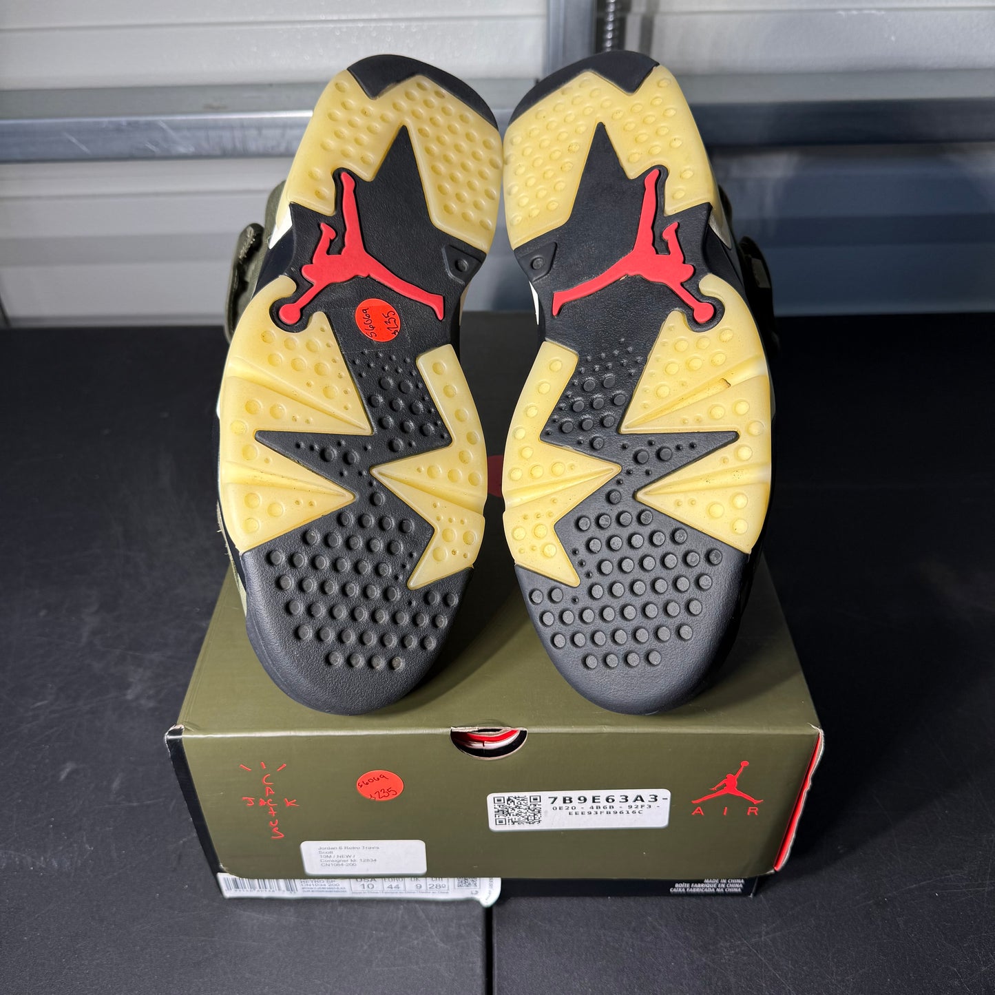 Size 10 - AJ 6 Travis Olive