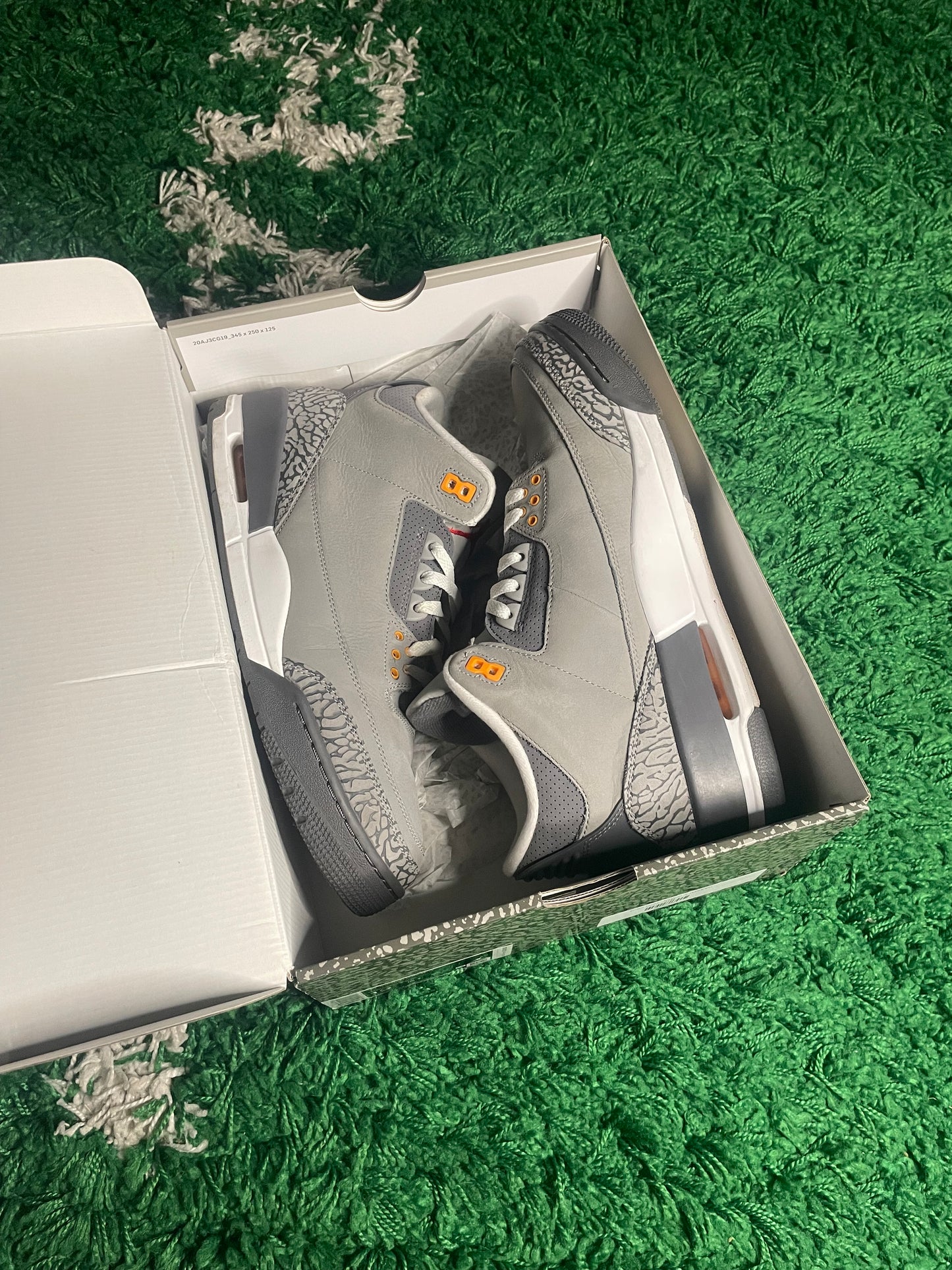 Size 12 - Jordan 3 Retro Mid Cool Grey