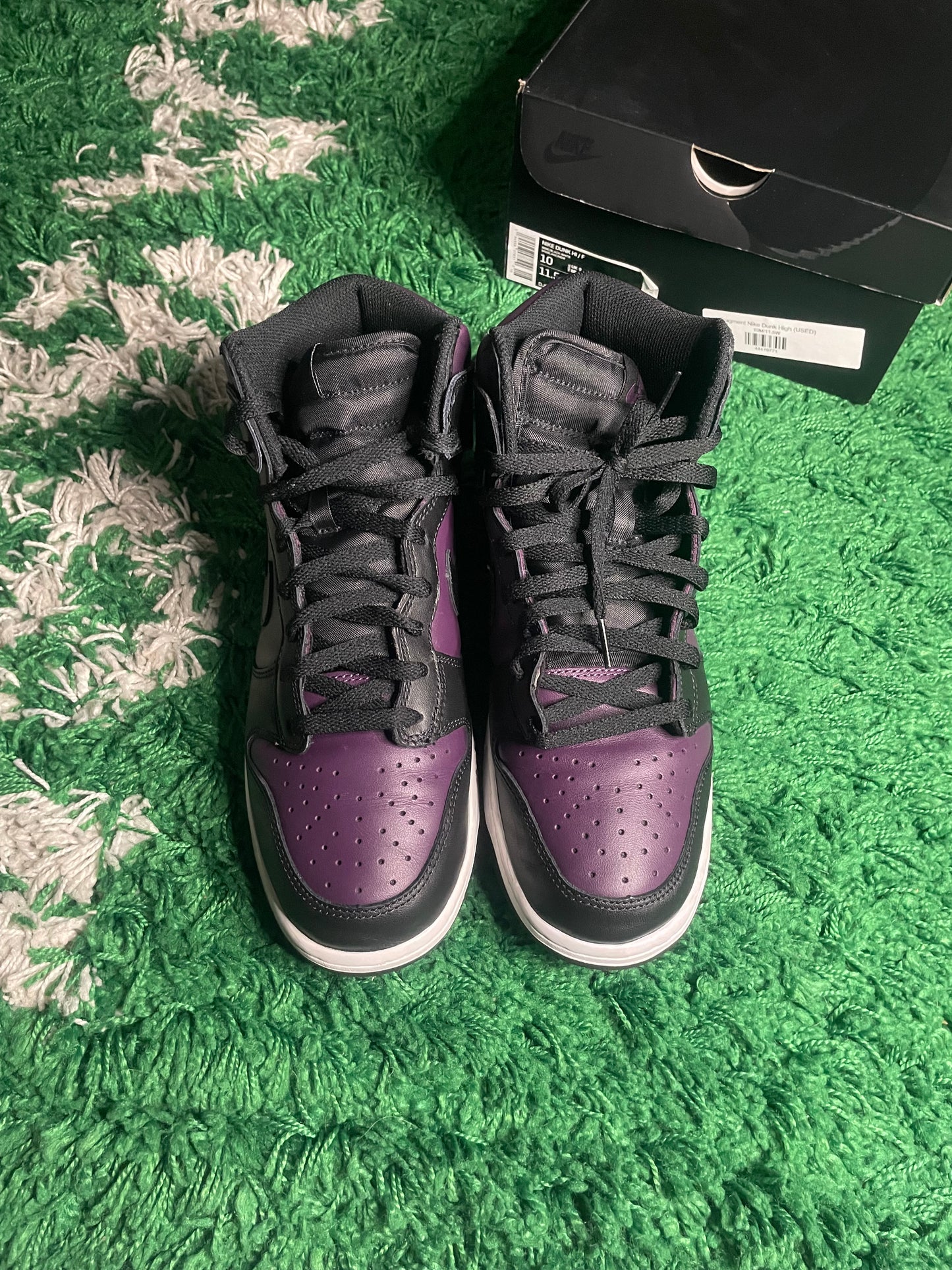 Size 10 - Nike Fragment Design x Dunk High Beijing