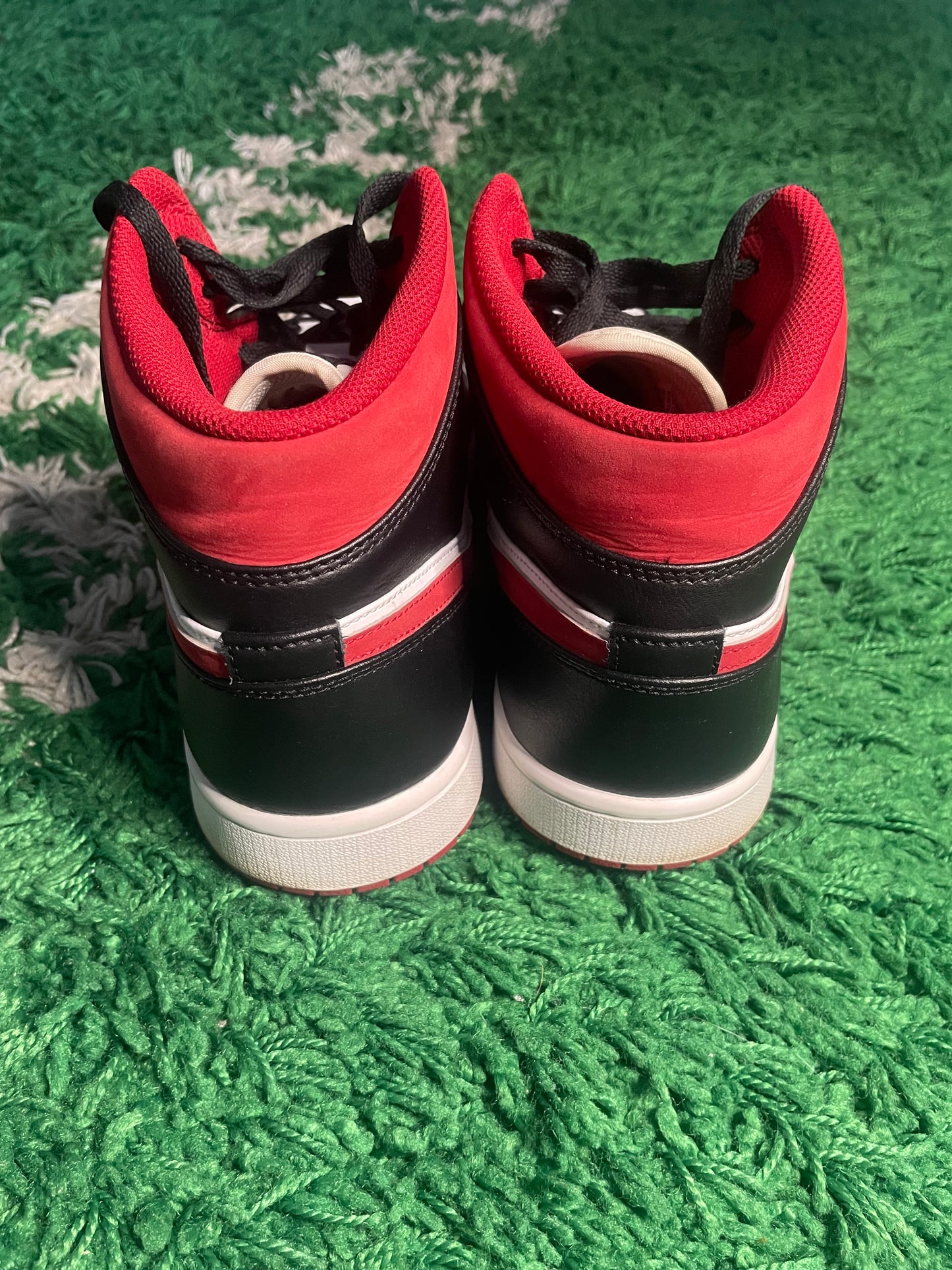 Size 11 - Air Jordan 1 Mid Black Gym Red