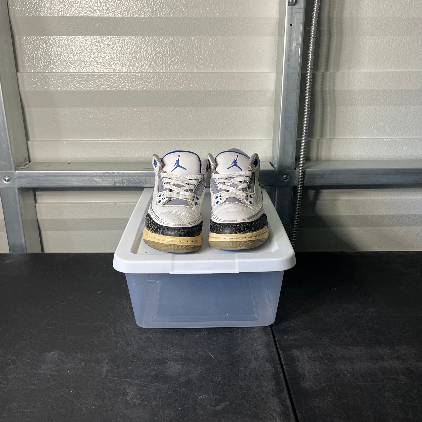 Size 7Y - AJ 3 Racer Blue