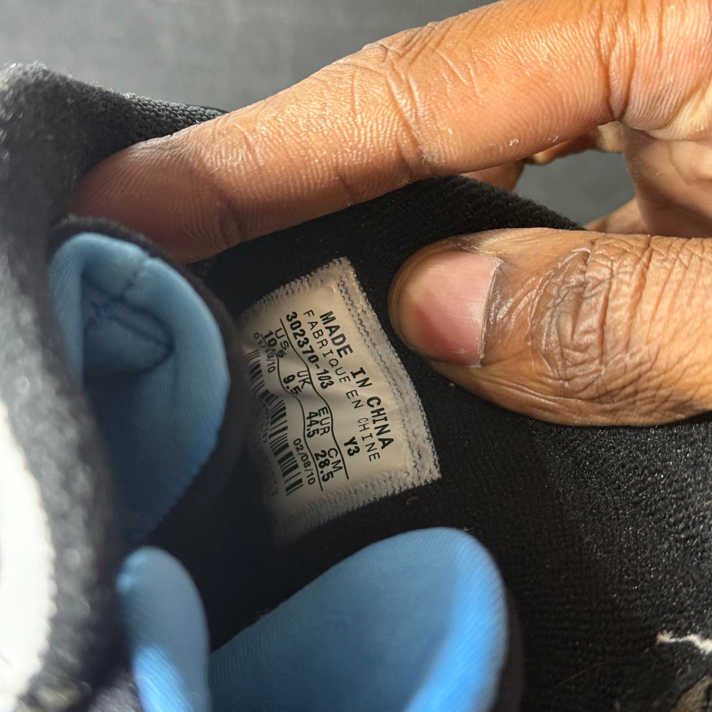 Size 10.5 - AJ 9 Powder Blue