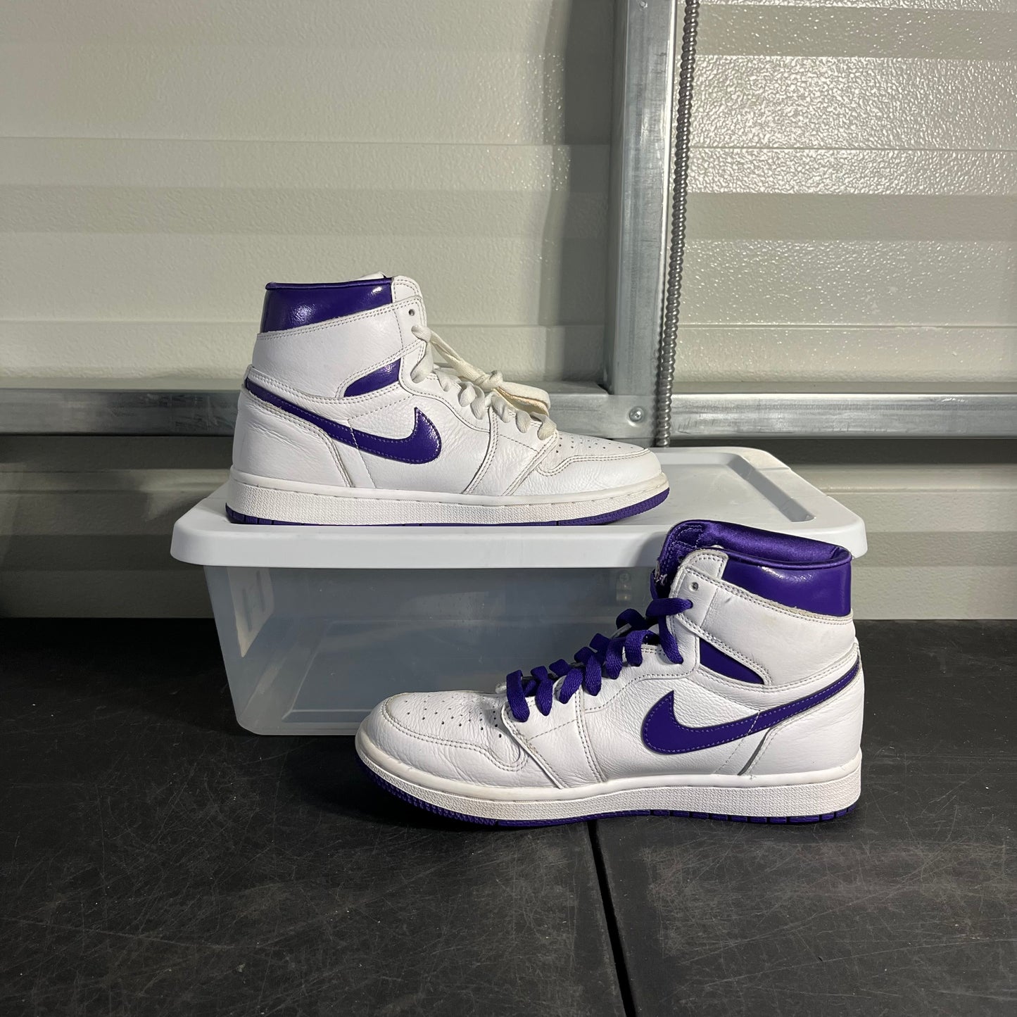 Size 9 - AJ 1 Court Purple