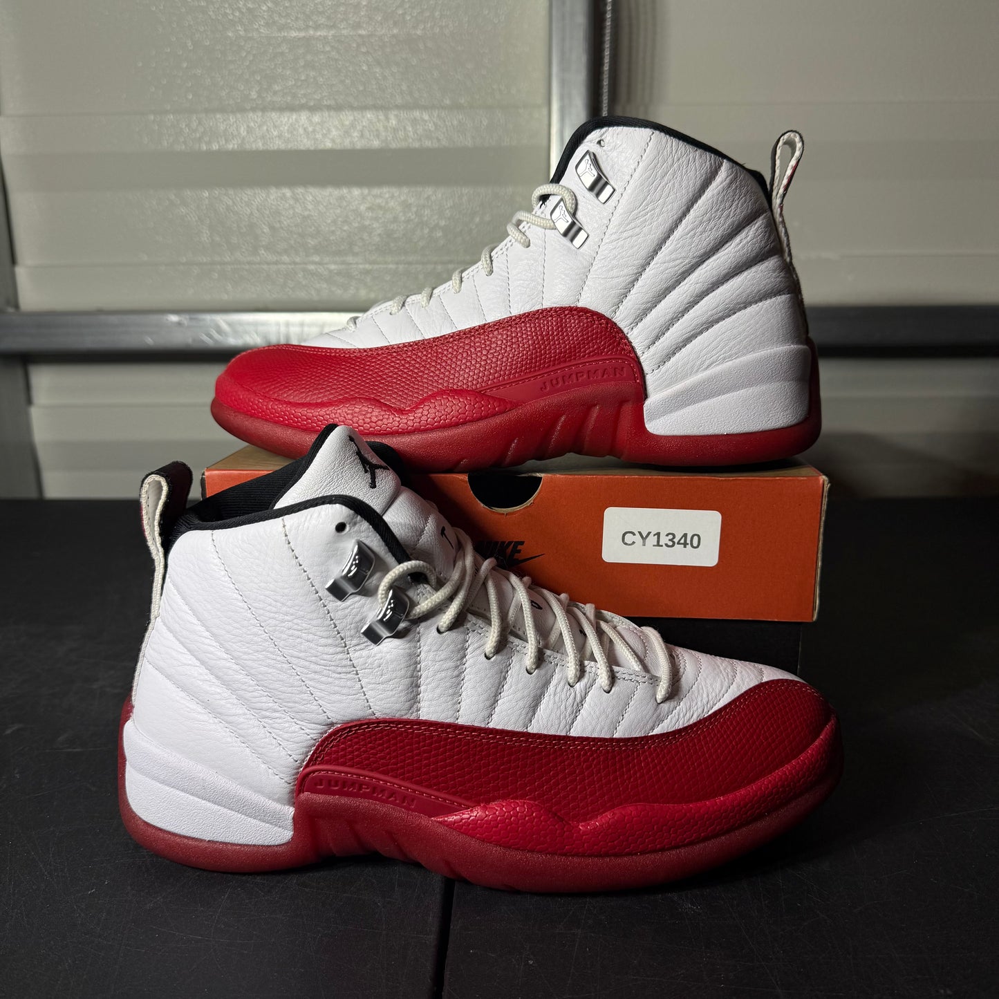 Size 8.5 - AJ 12 Cherry