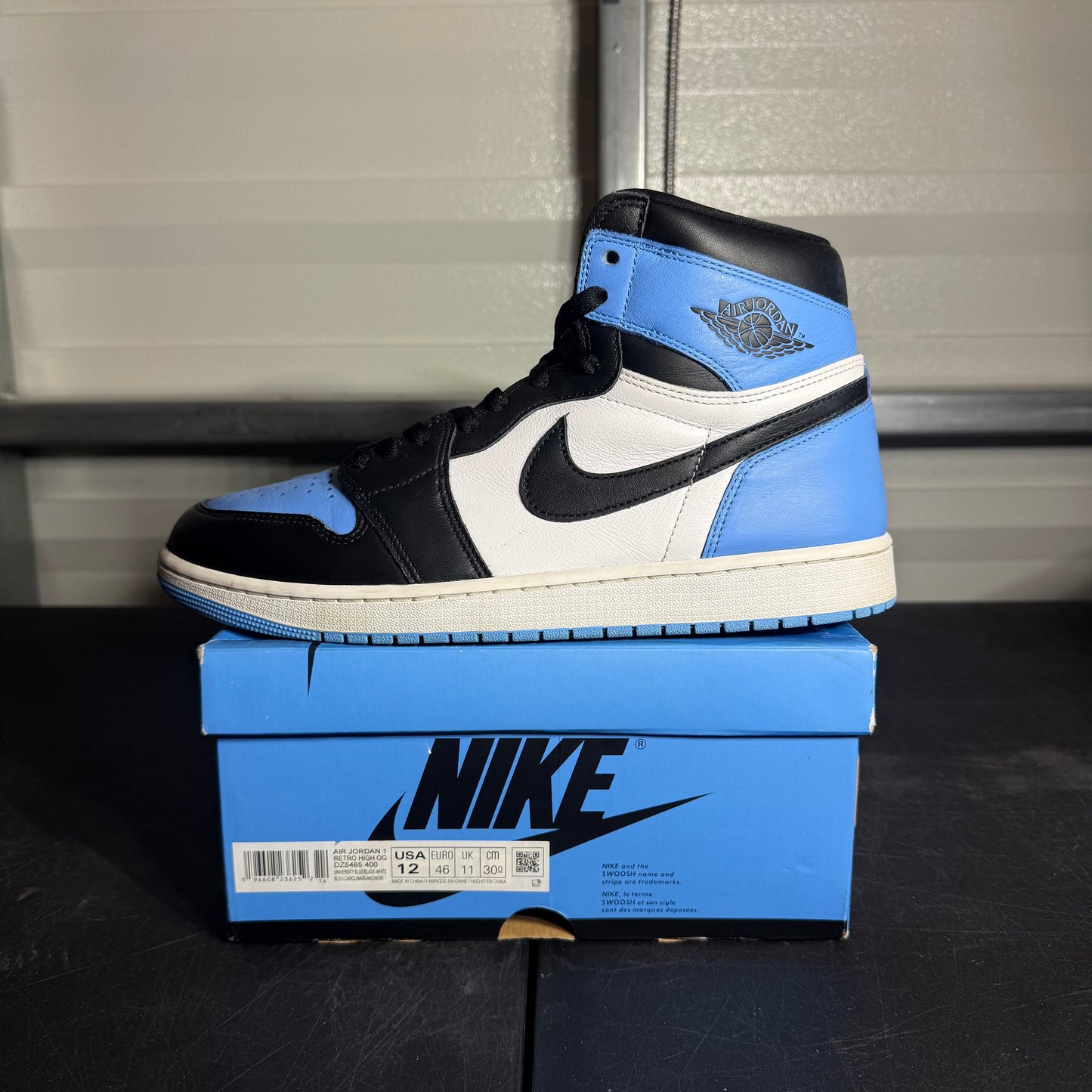 Size 12  - AJ 1 Retro High OG UNC Toe