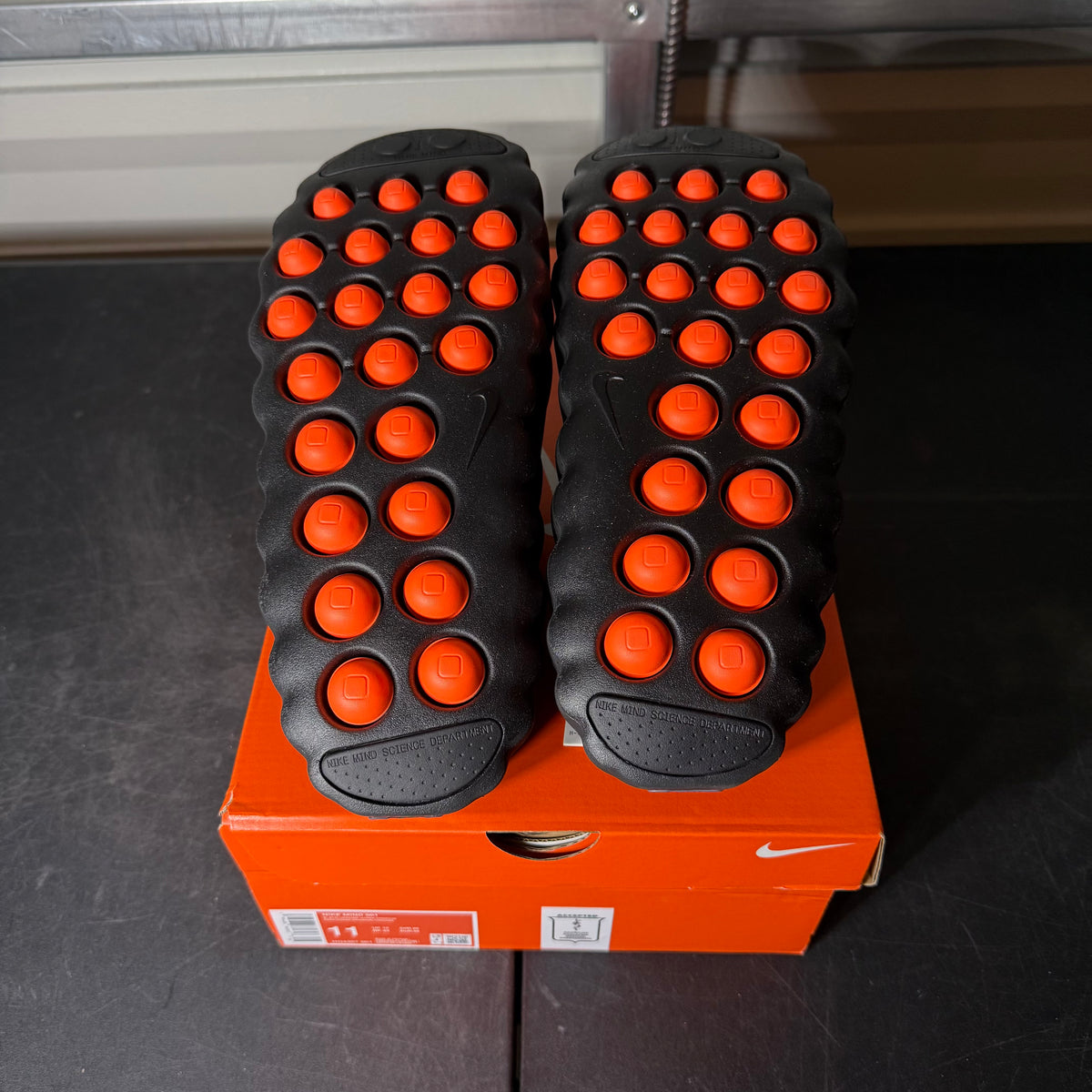 Size 11 - Nike Mind Slide Black Chrome