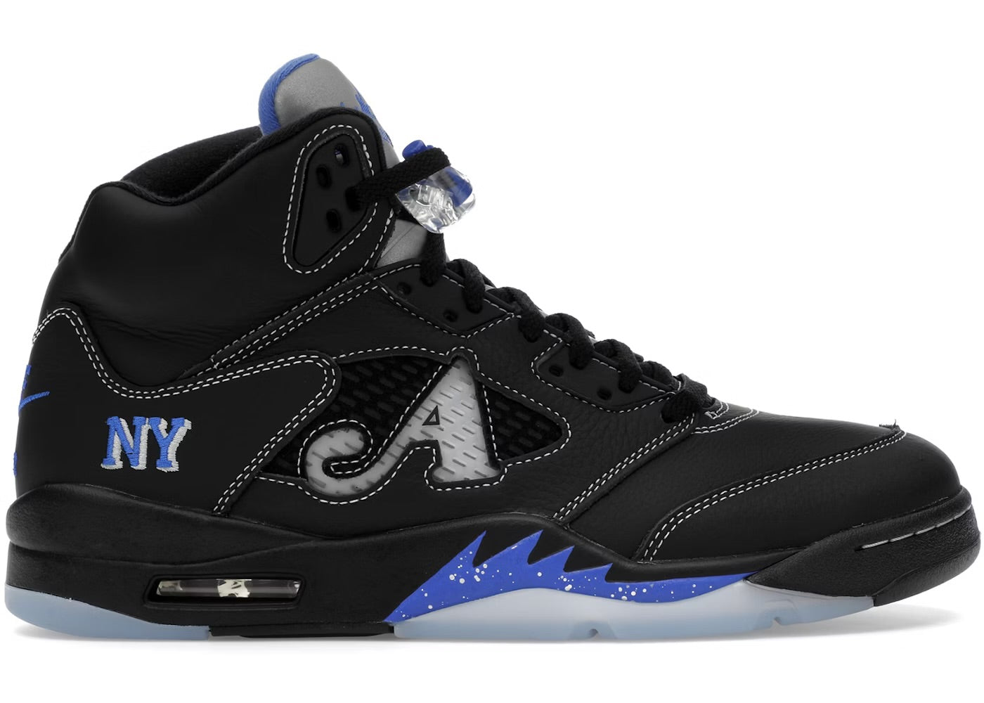Size 8.5 - Jordan 5 Awake NY Black