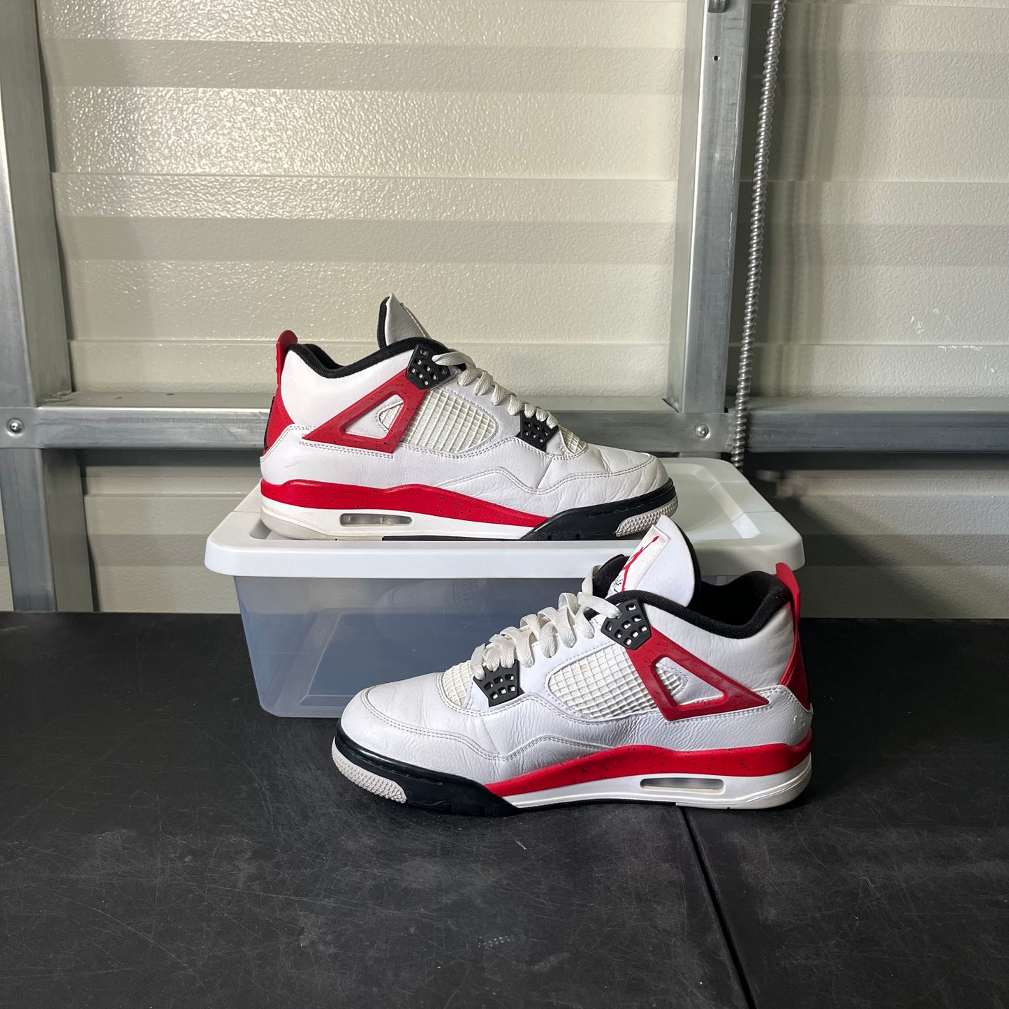 Size 10 - AJ 4 Red Cement