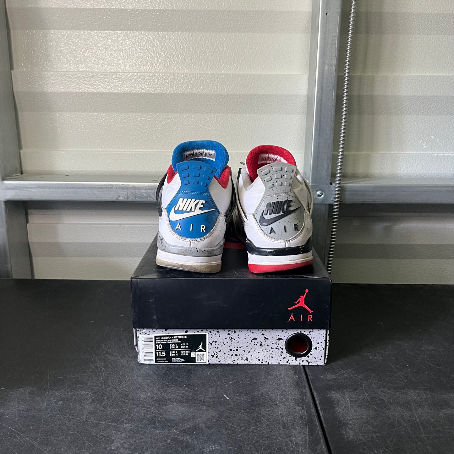 Size 10 - AJ 4 What The