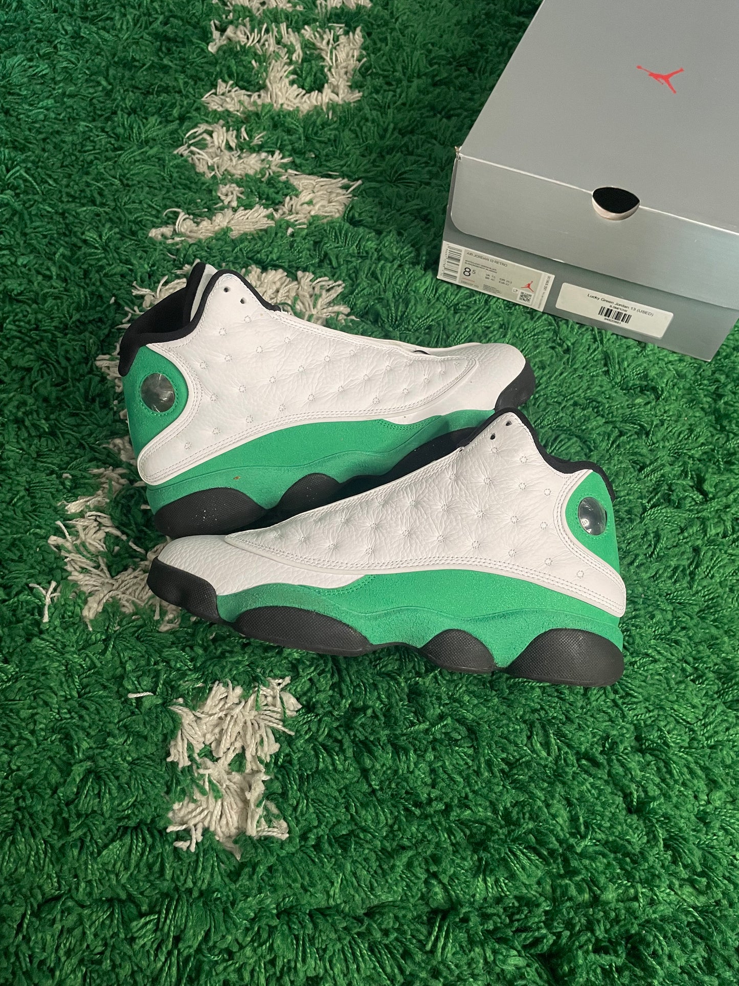 Size 8.5 - Jordan 13 Lucky Green