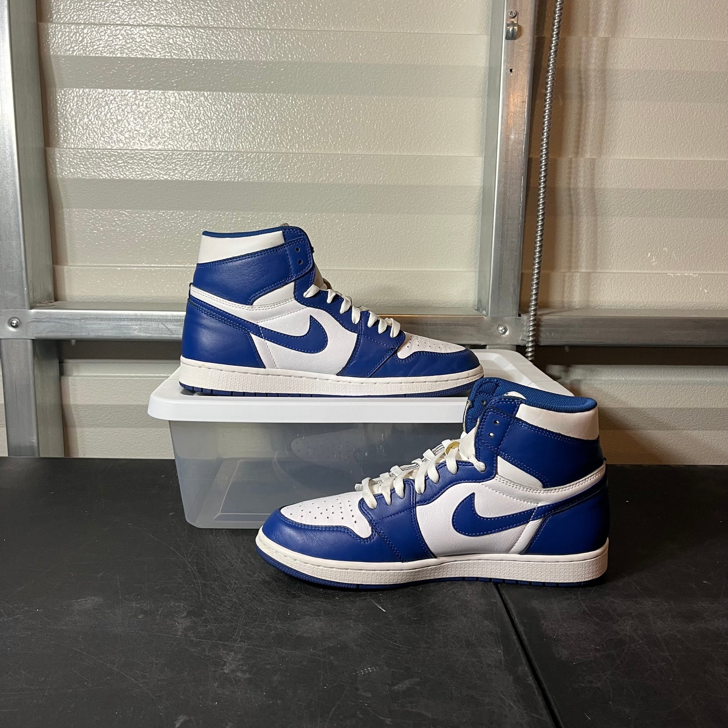Size 11 - AJ 1 Storm Blue