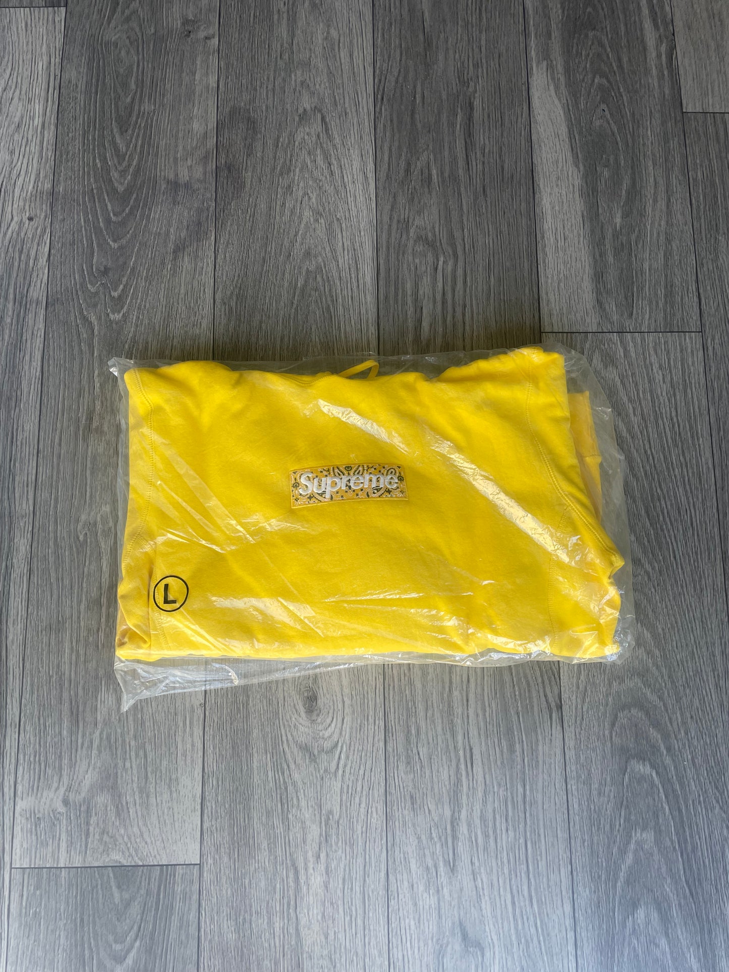 Supreme Bandana Box Logo Hoodie Size Large