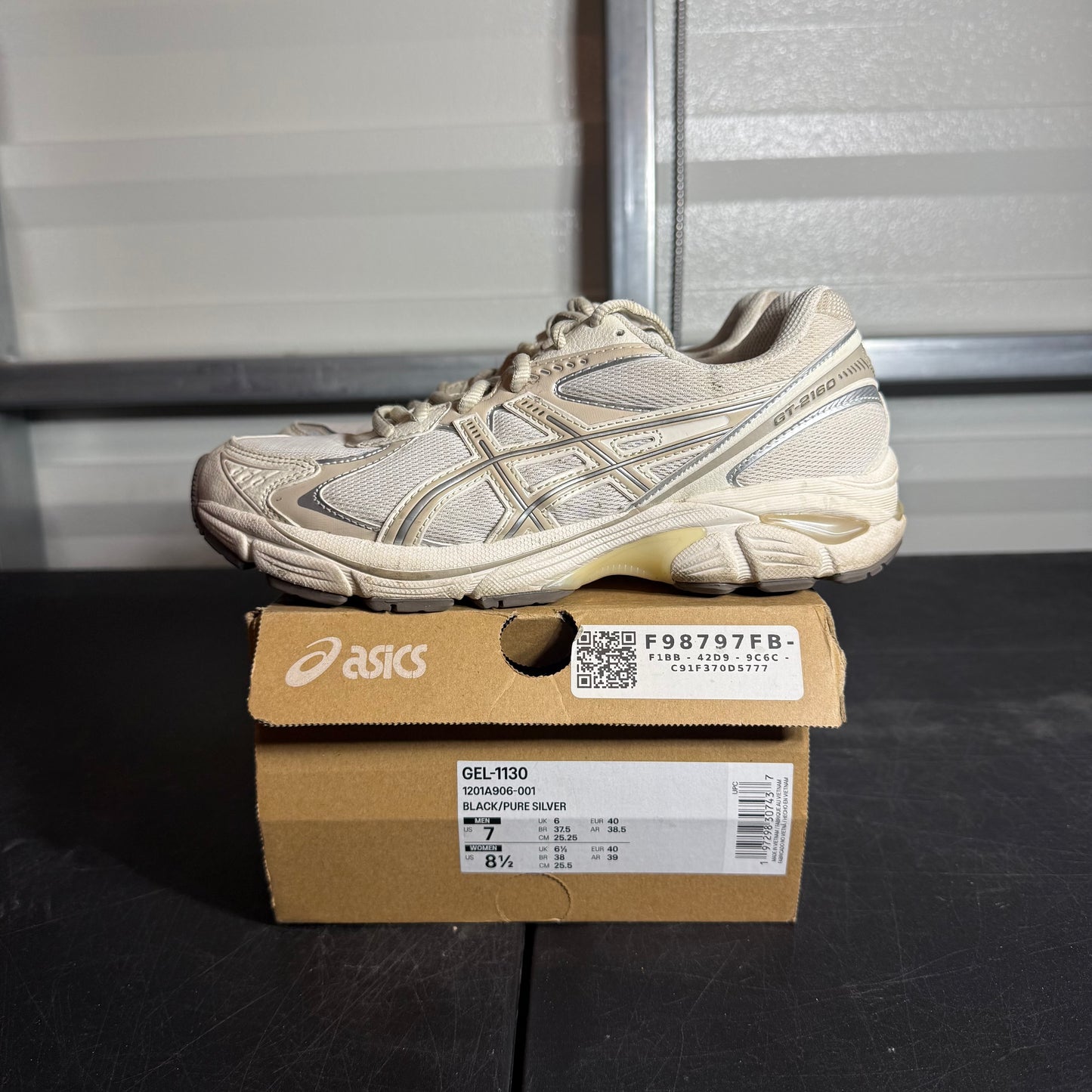 Size 6 - ASICS GT2160 Cream