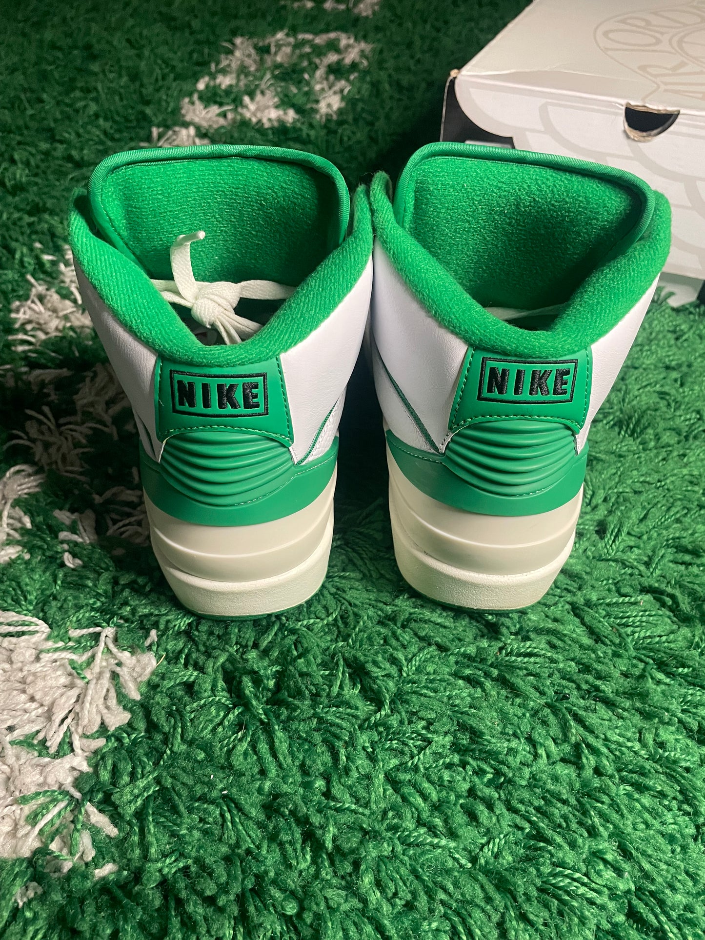 Size 7.5 - Jordan 2 Retro Lucky Green