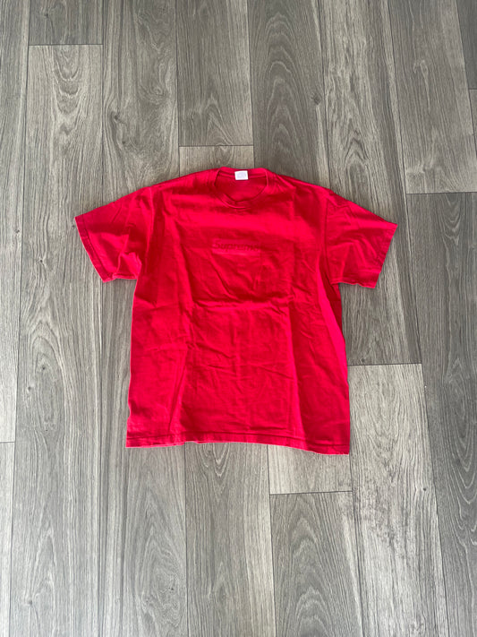 Supreme Red Box Logo Size L