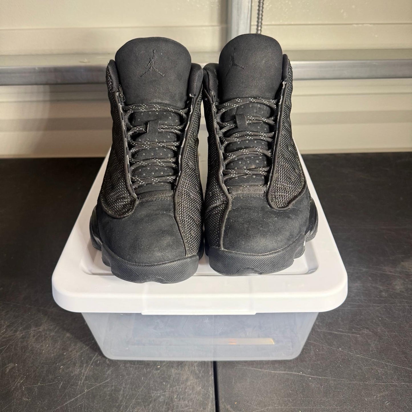 Size 10 - AJ 13 Black Cat