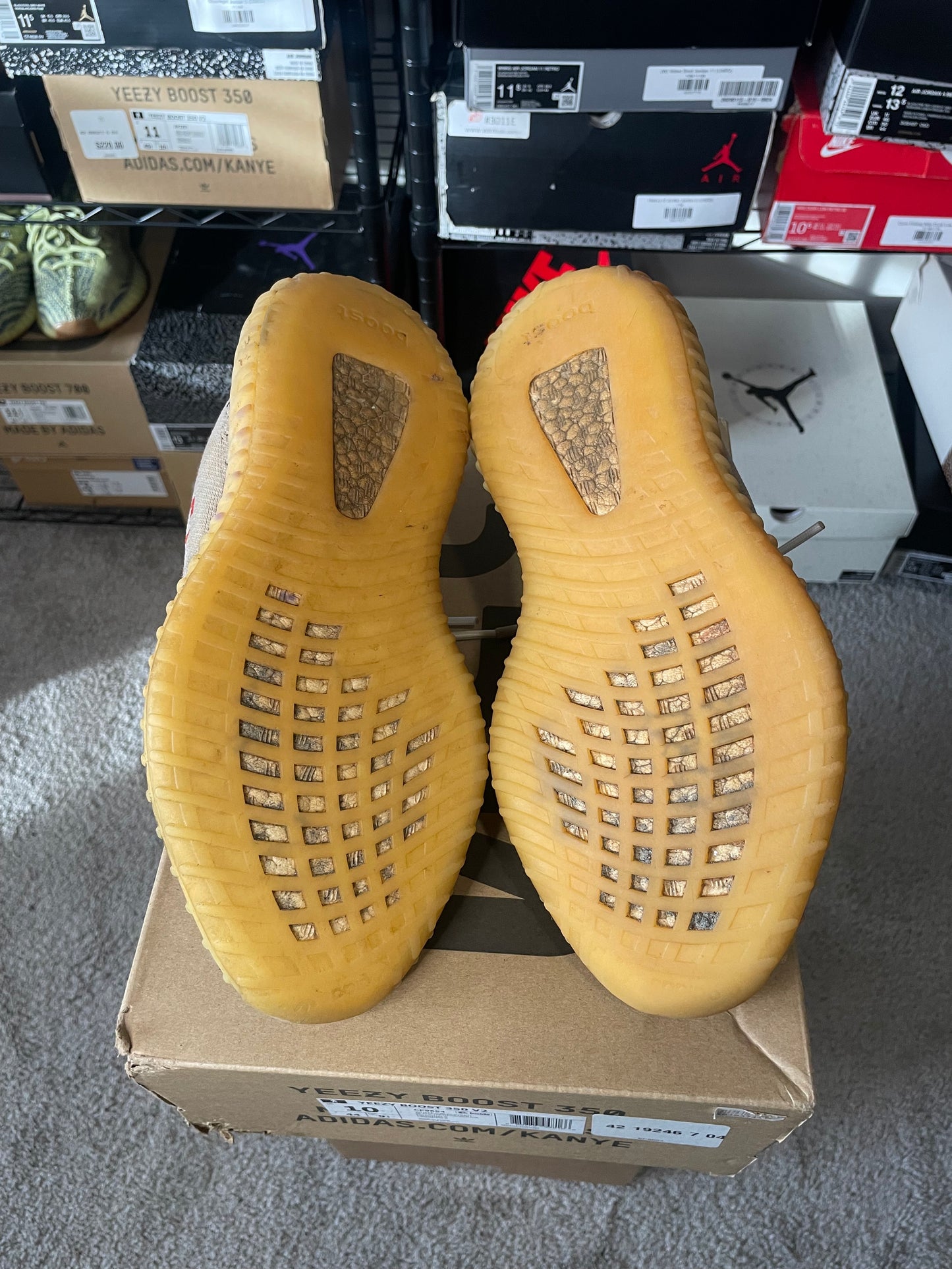 Size 10 - YZY 350 V2 Low Zebra