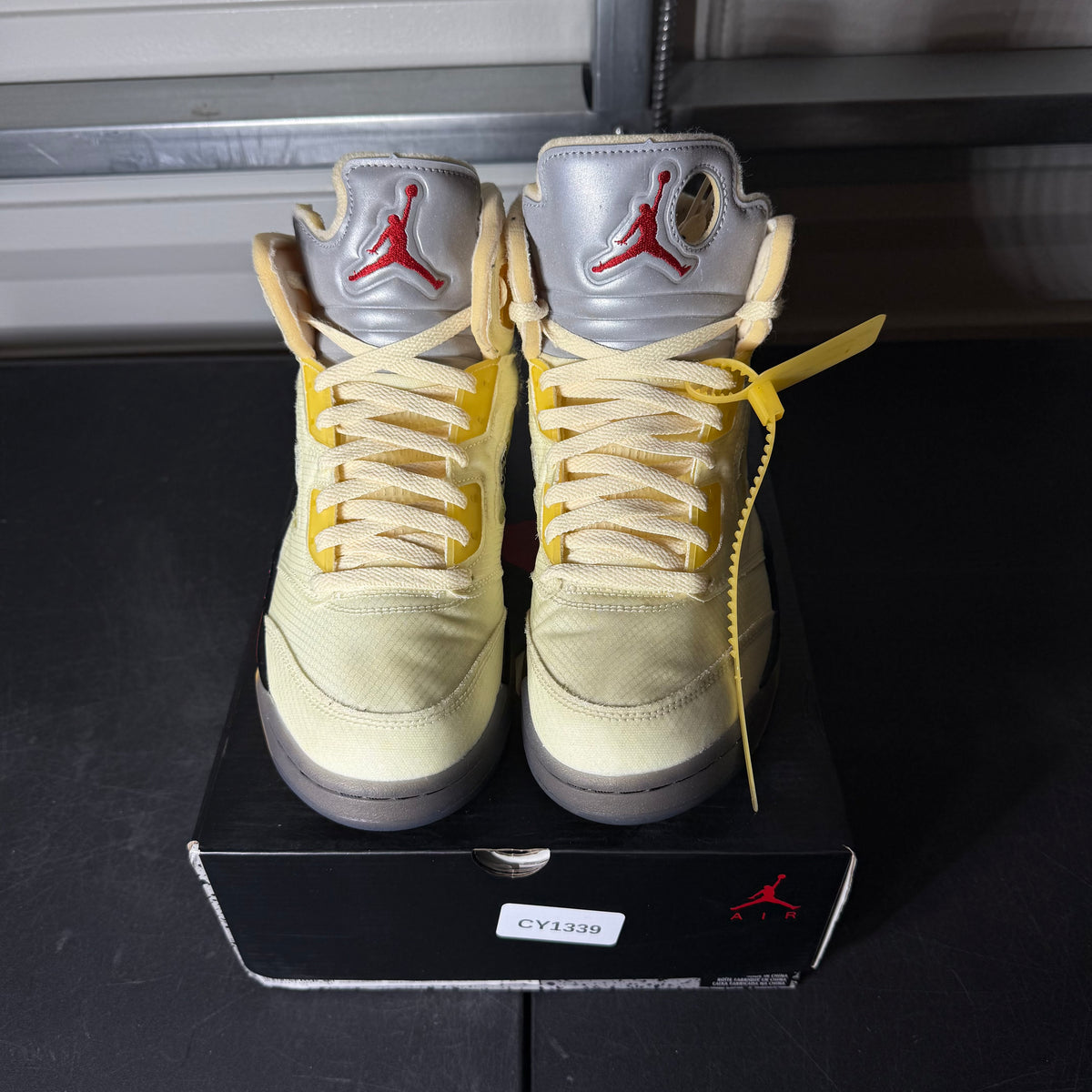 Size 10 - AJ 5 Off-White Sail