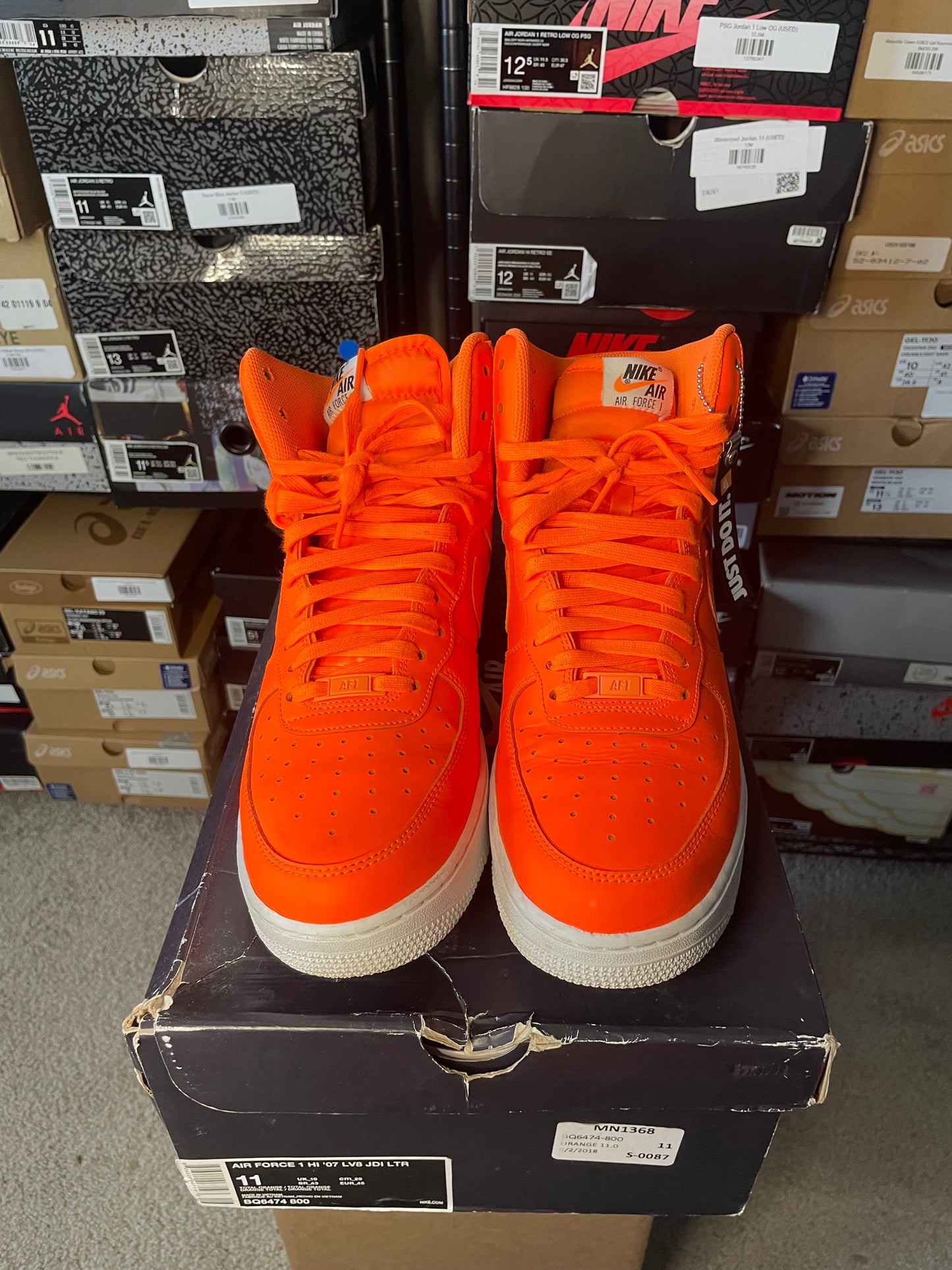 Size 11 - AF1 High Just Do It