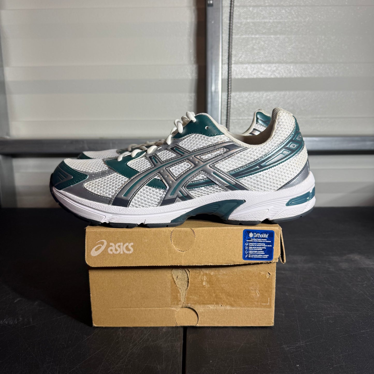 Size 13 - ASICS Gel 1130 White Green