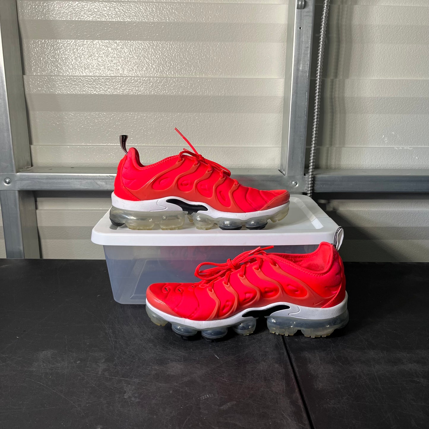 Size 11 - Nike VaporMax Plus Overbranding Bright Crimson