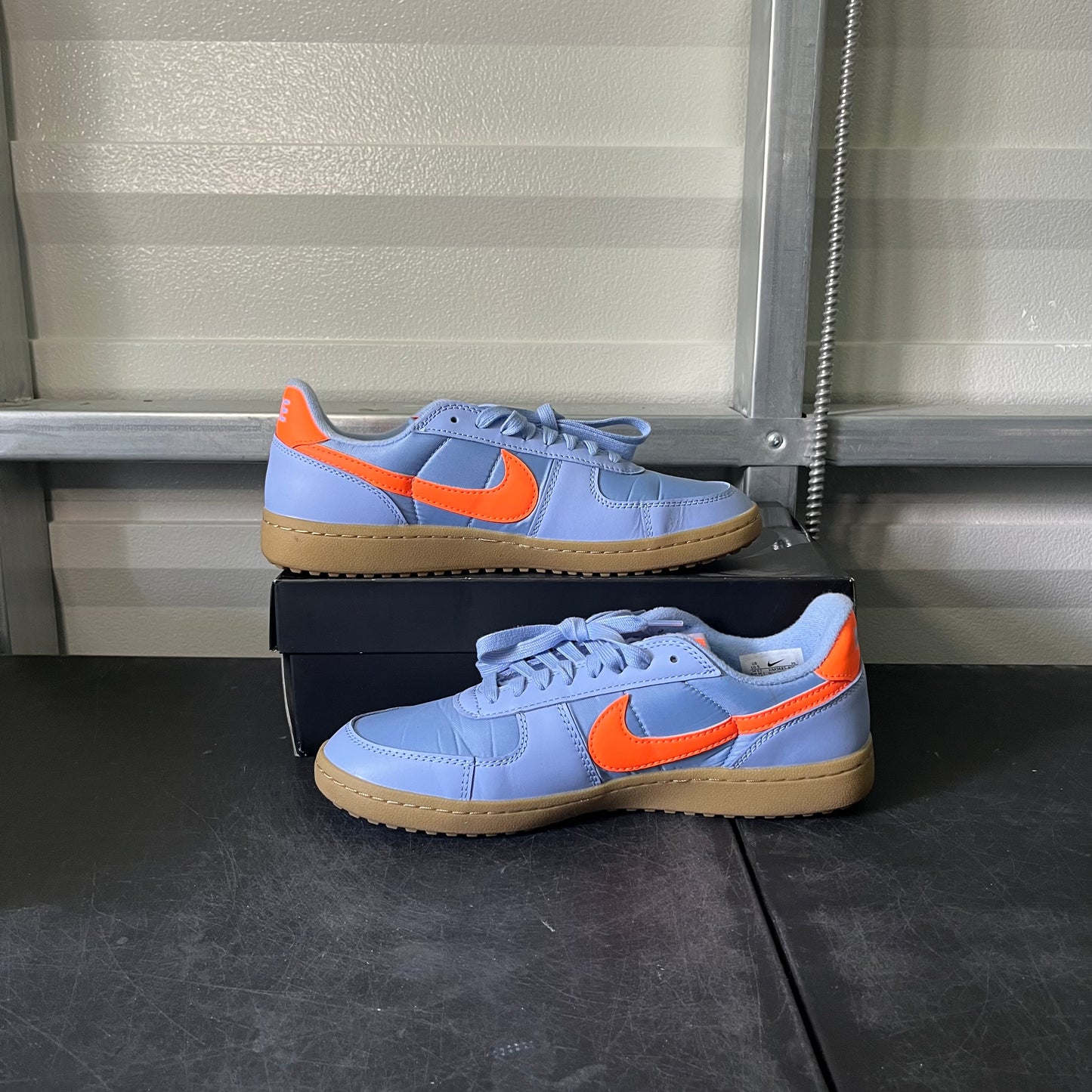 Size 10.5 - Nike Field General Aluminum Total Orange