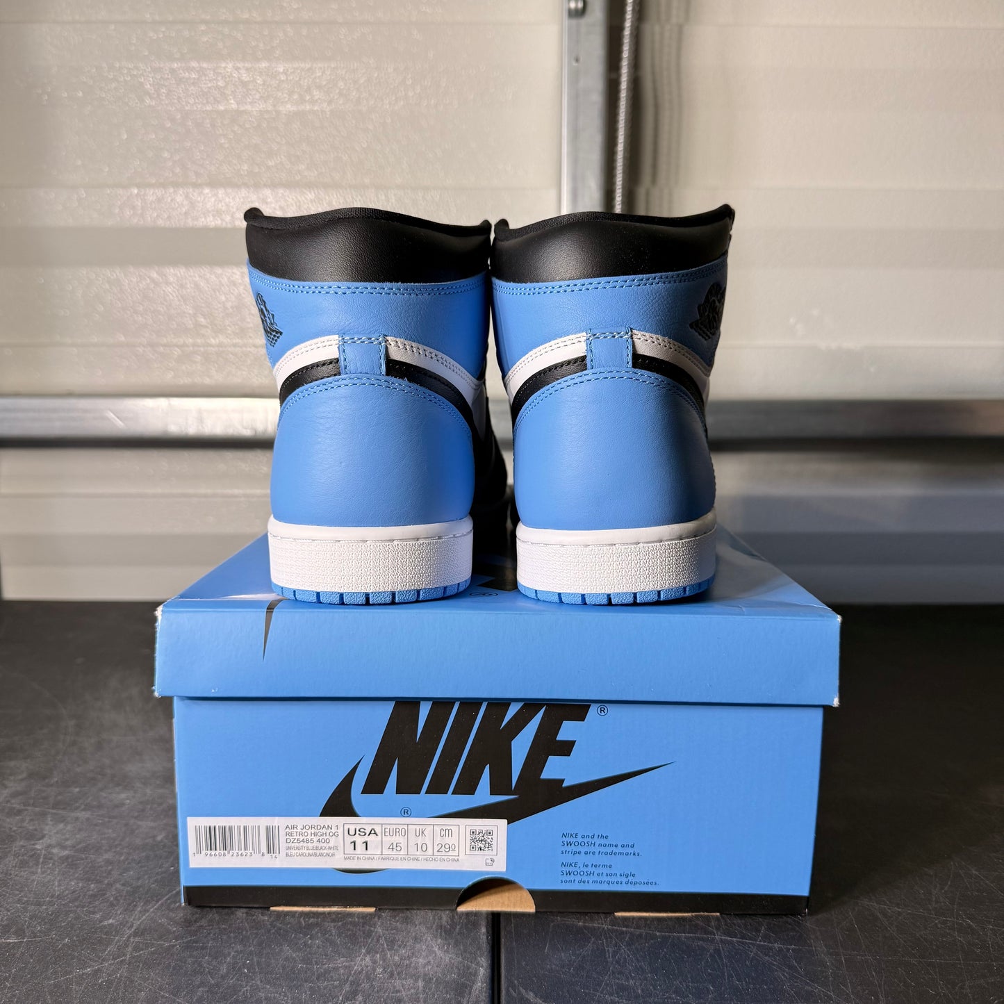 Size 11 - AJ 1 UNC Toe