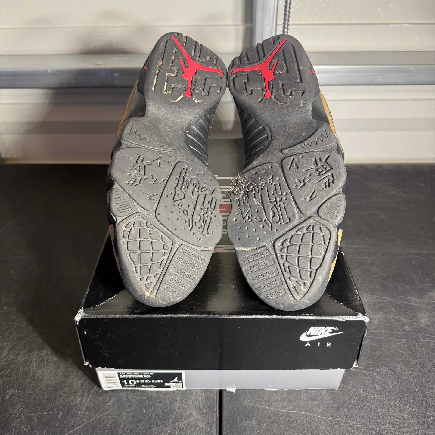 Size 10.5 - AJ 9 Olive