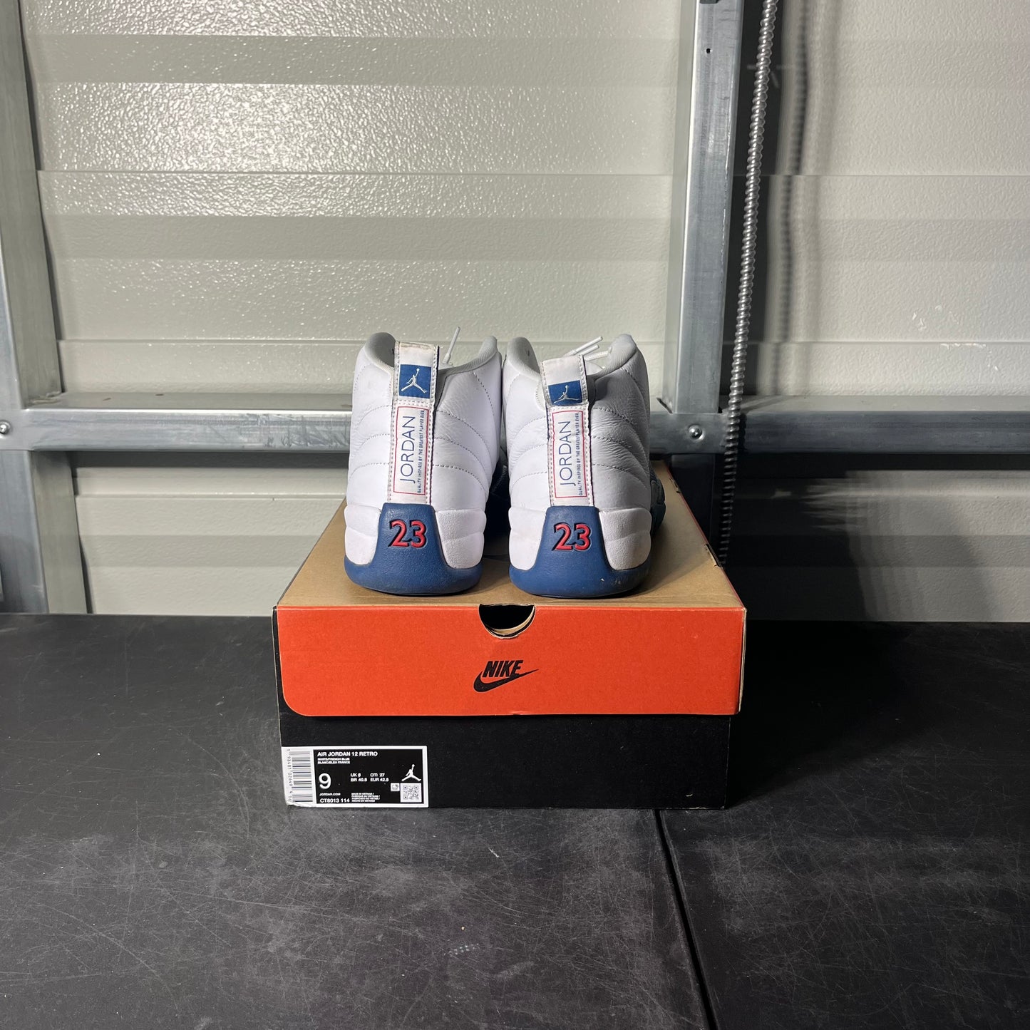 Size 9 - AJ 12 French Blue