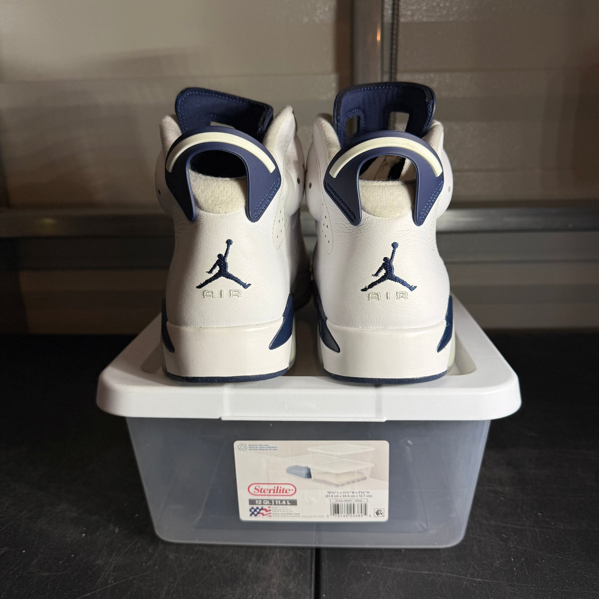 Size 12 - AJ 6 Midnight Navy