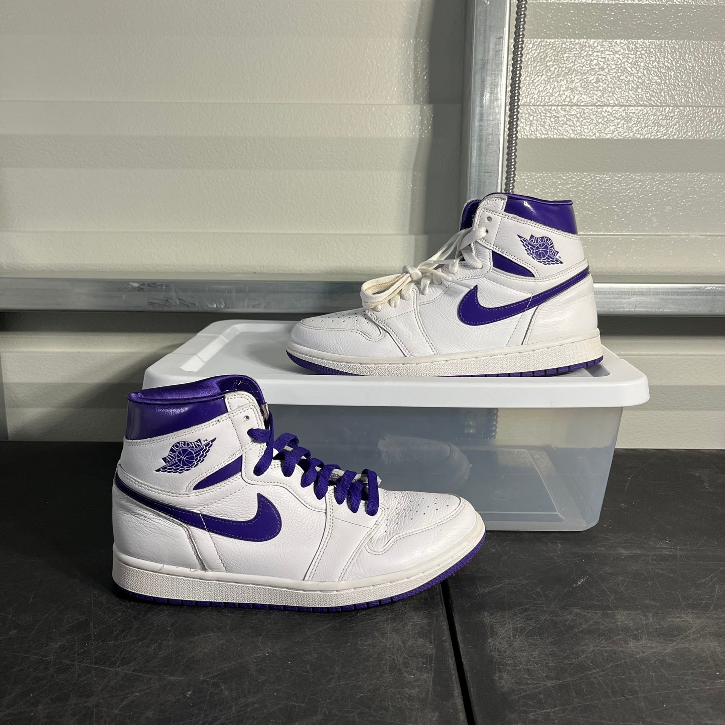 Size 9 - AJ 1 Court Purple
