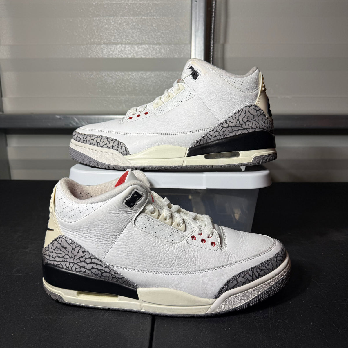 Size 10 - AJ 3 Reimagined White Cement