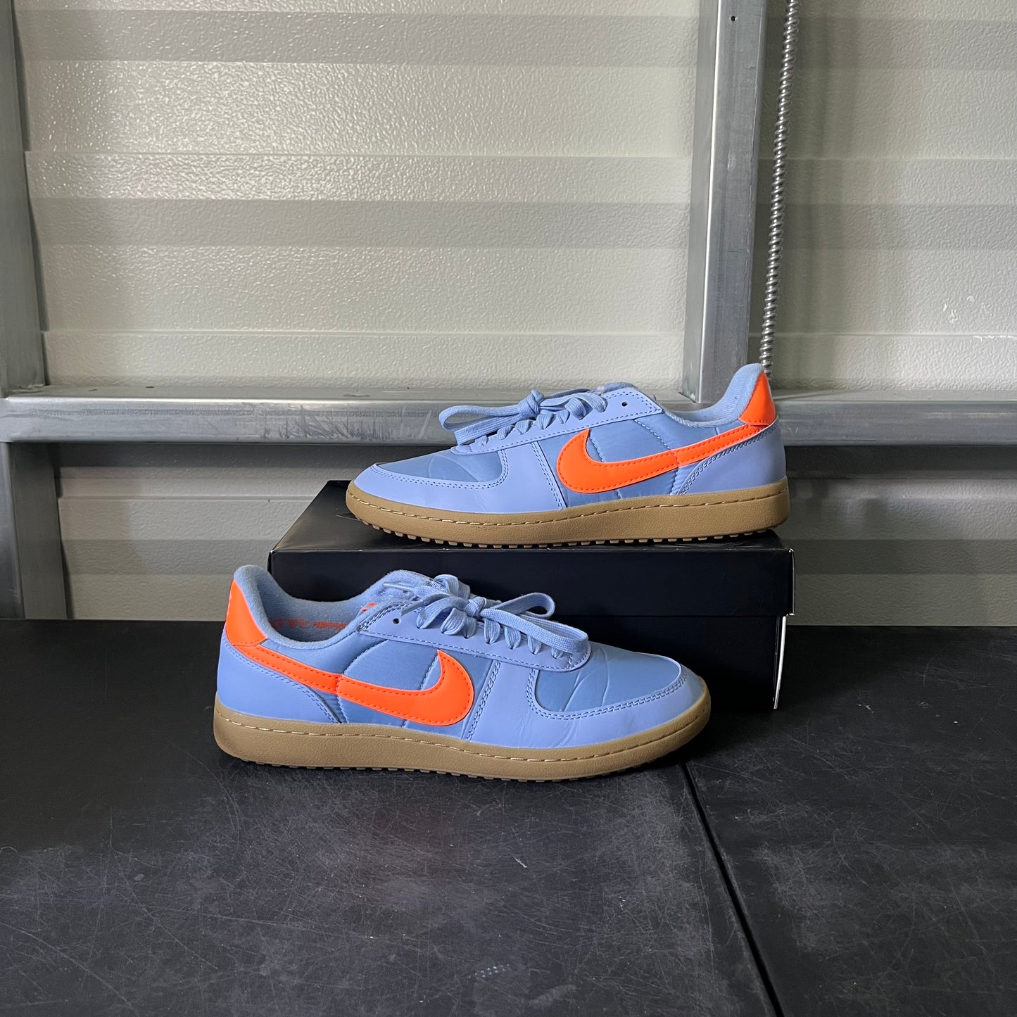 Size 10.5 - Nike Field General Aluminum Total Orange