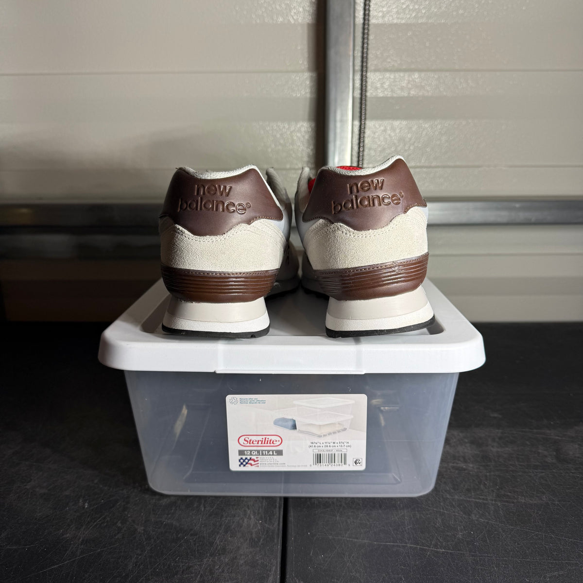 Size 12 - NB 574 Sail Brown