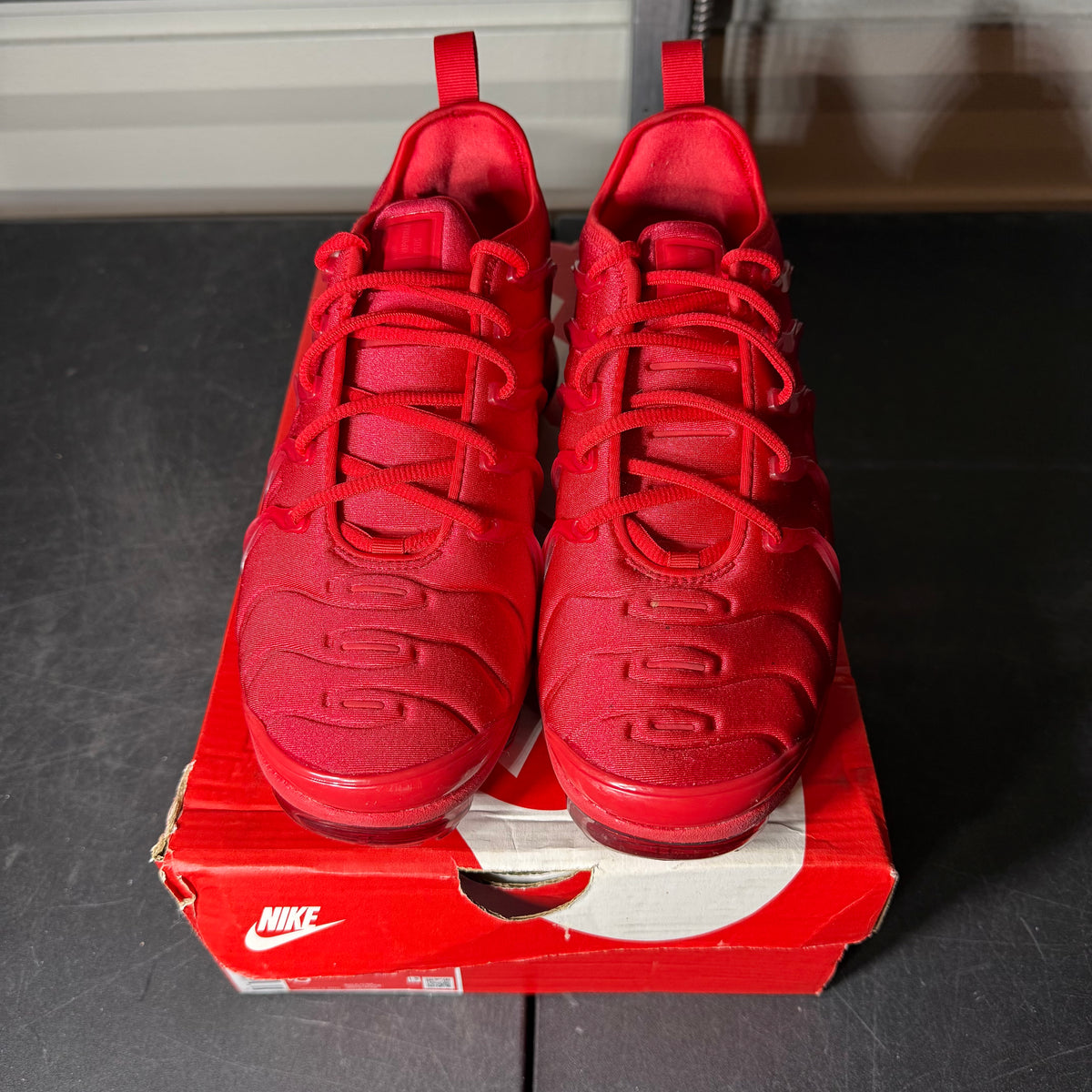 Size 8.5 - VaporMax Plus Triple Red