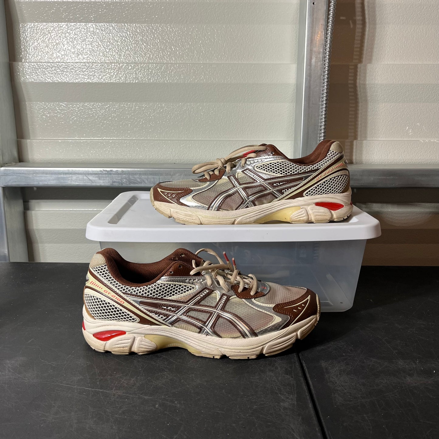 Size 10 - Asics Chocolate Brown